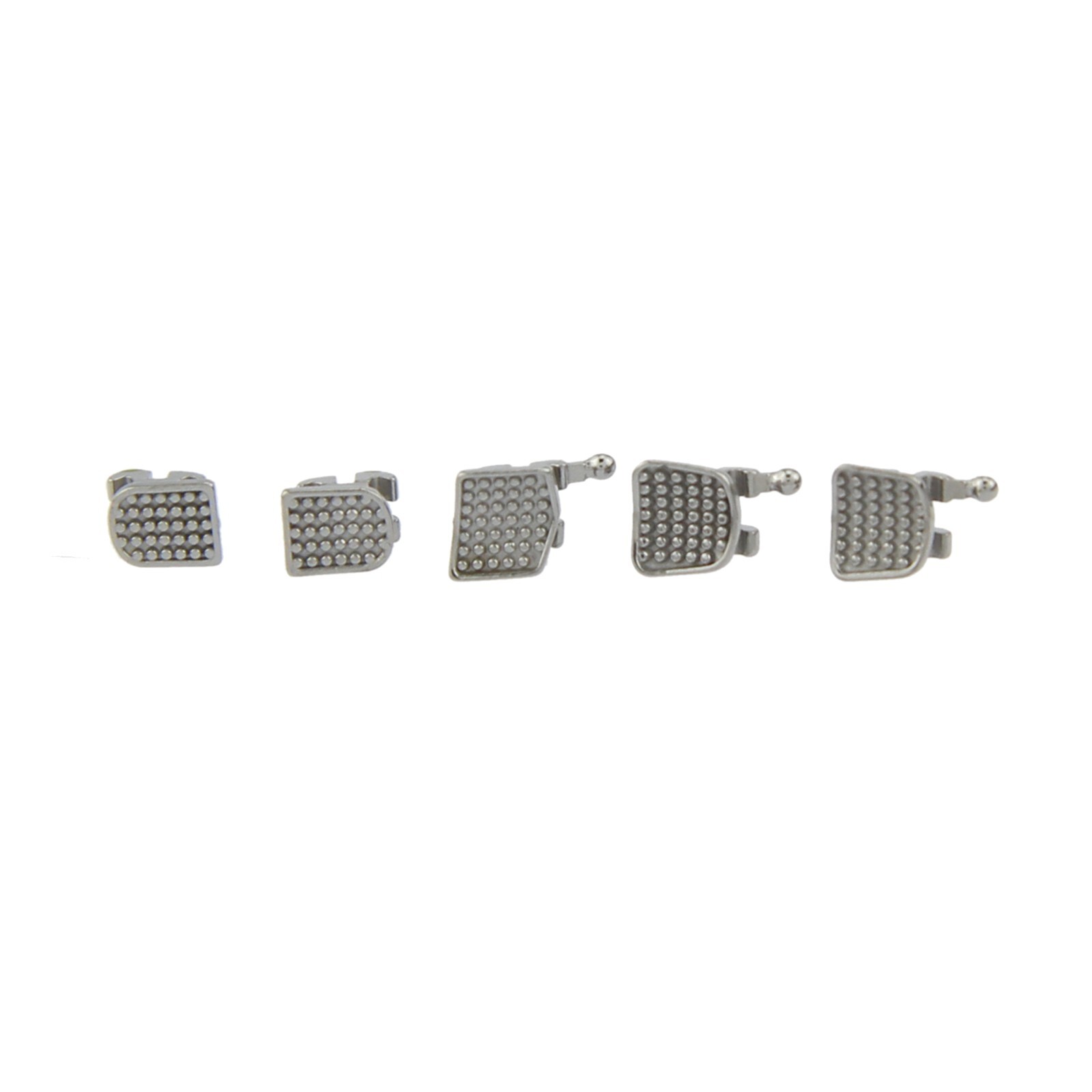 Dental Orthodontic Brackets Metal Brace MIM MINI Roth MBT 022 018 345 With Hooks