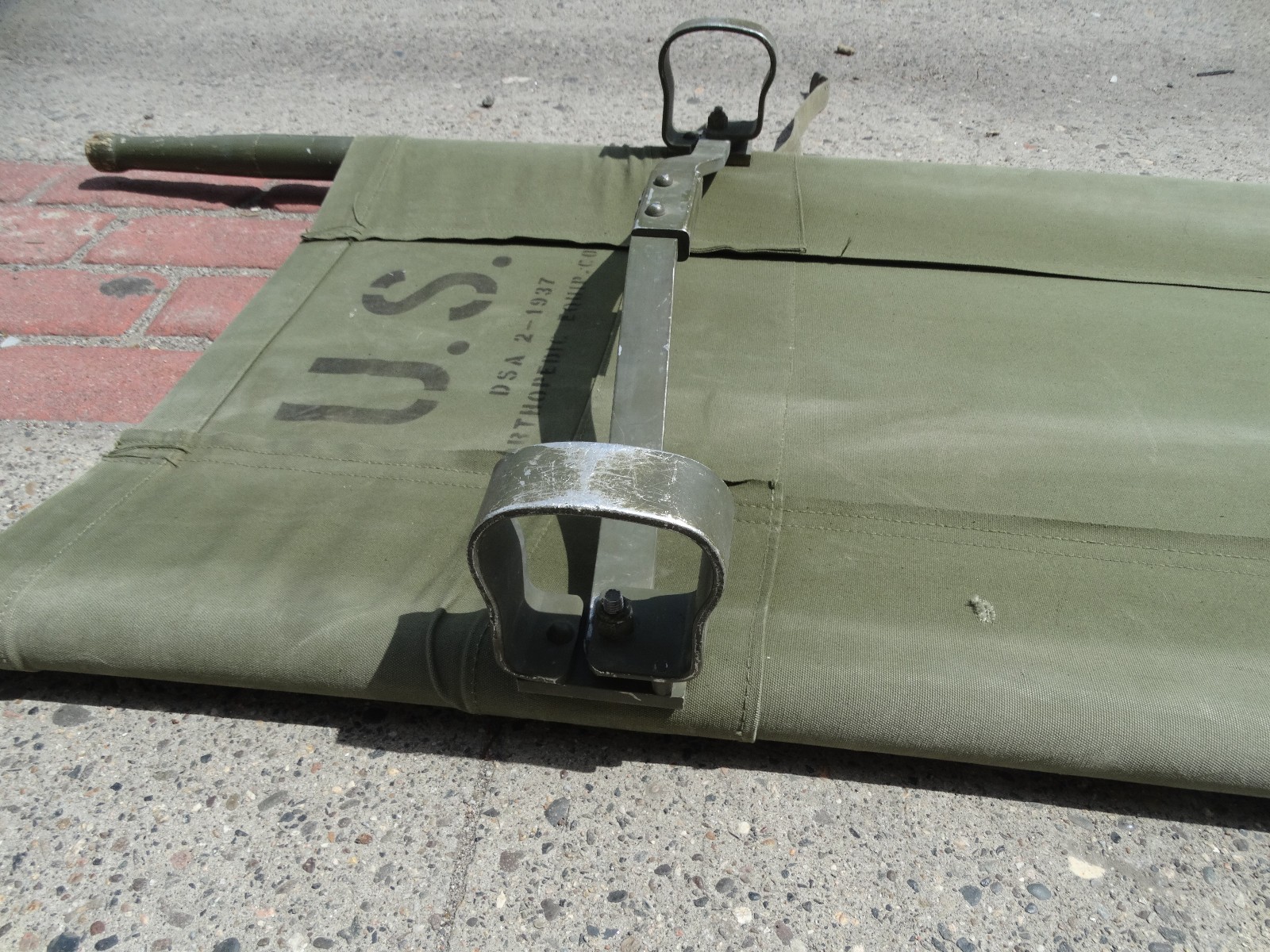 US Army Vietnam War Era Canvas Stretcher
