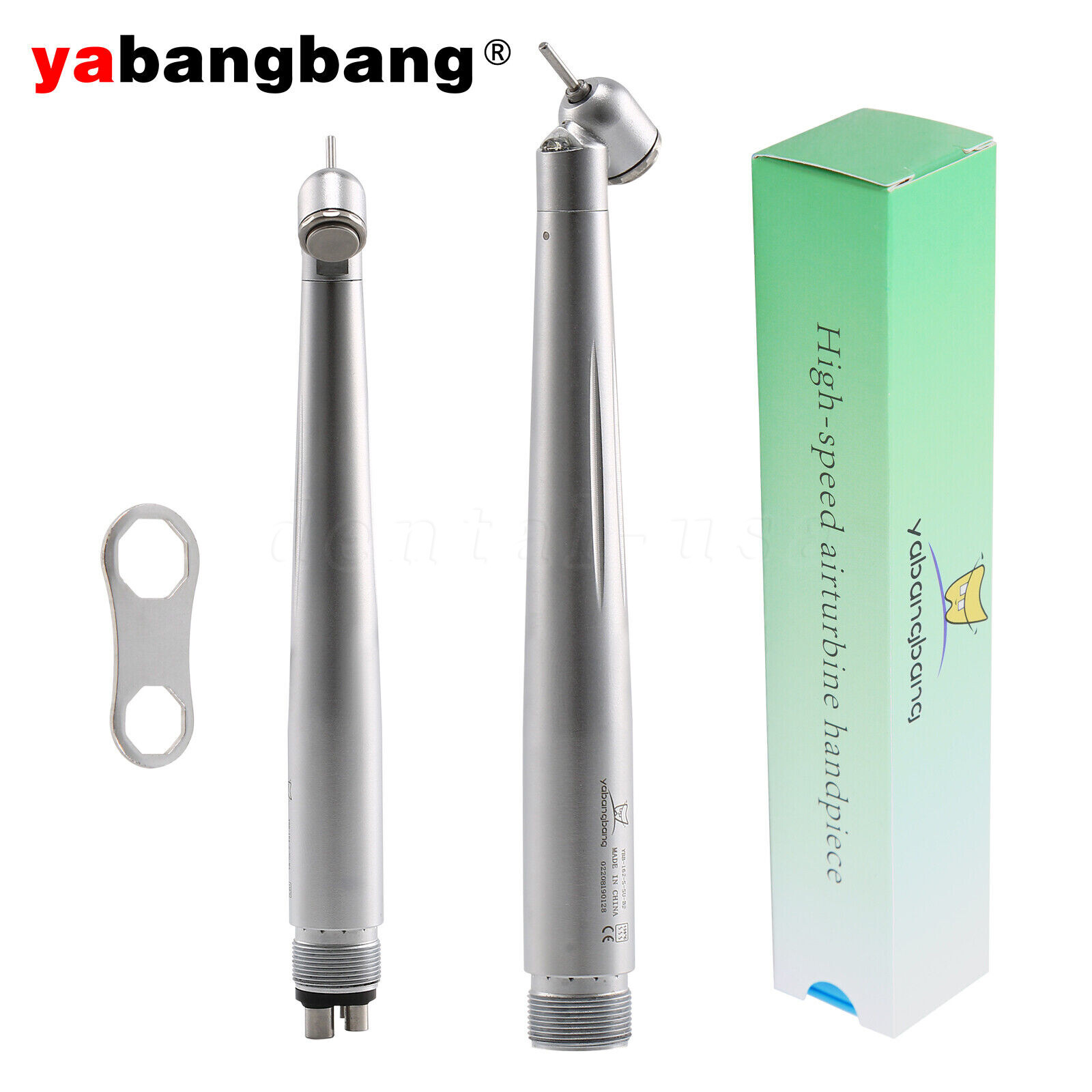 45°Angle Dental LED PANA MAX High Speed Handpiece Fit for NSK type Mini Turbine
