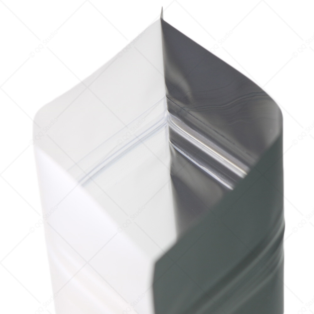 Multi-Color & Size Matte Clear Mylar Stand up Zip Lock Bag Pouch w/ Tear Notch