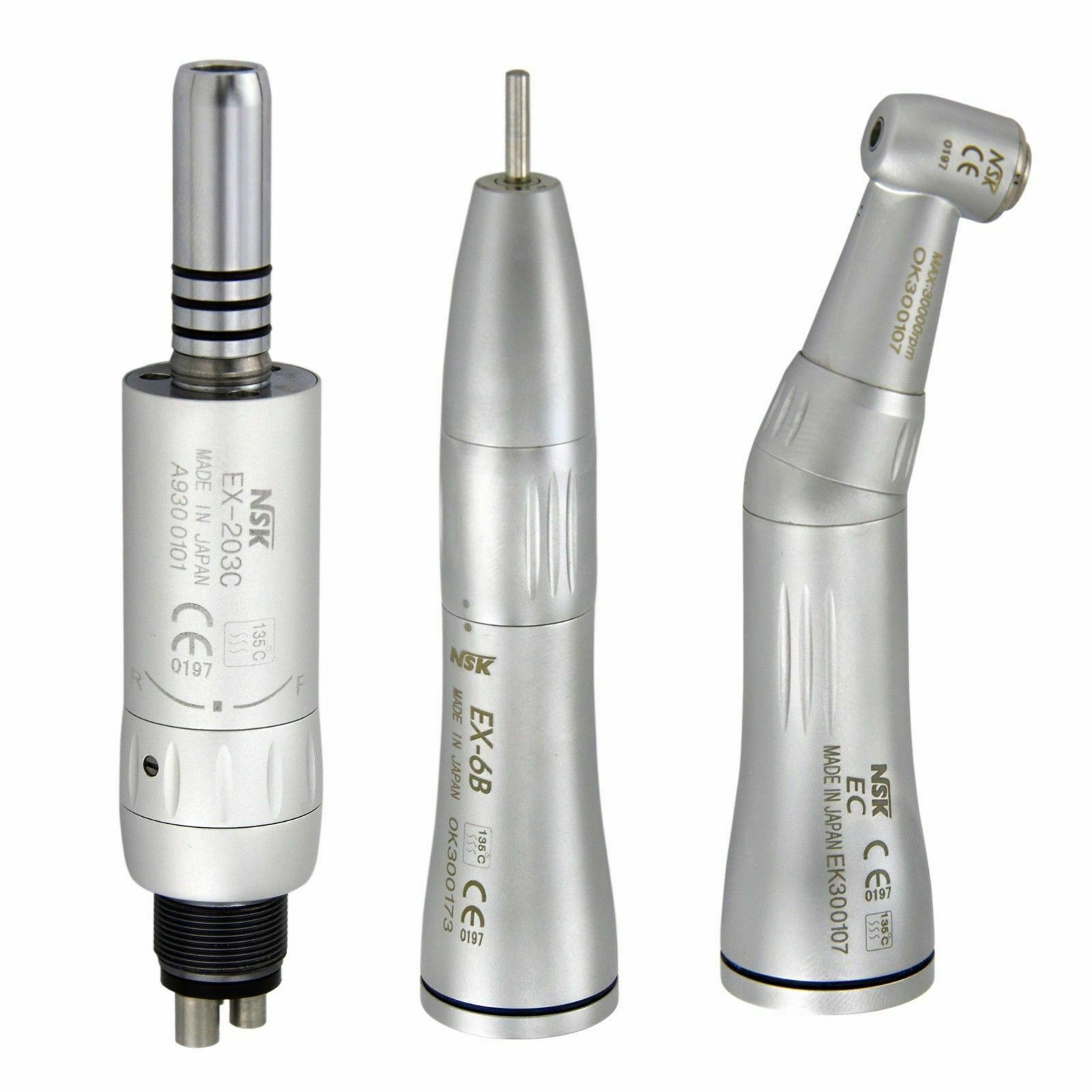 Dental Internal Water Spray Low Speed Handpiece Set Inner Channel Drill M4 USA