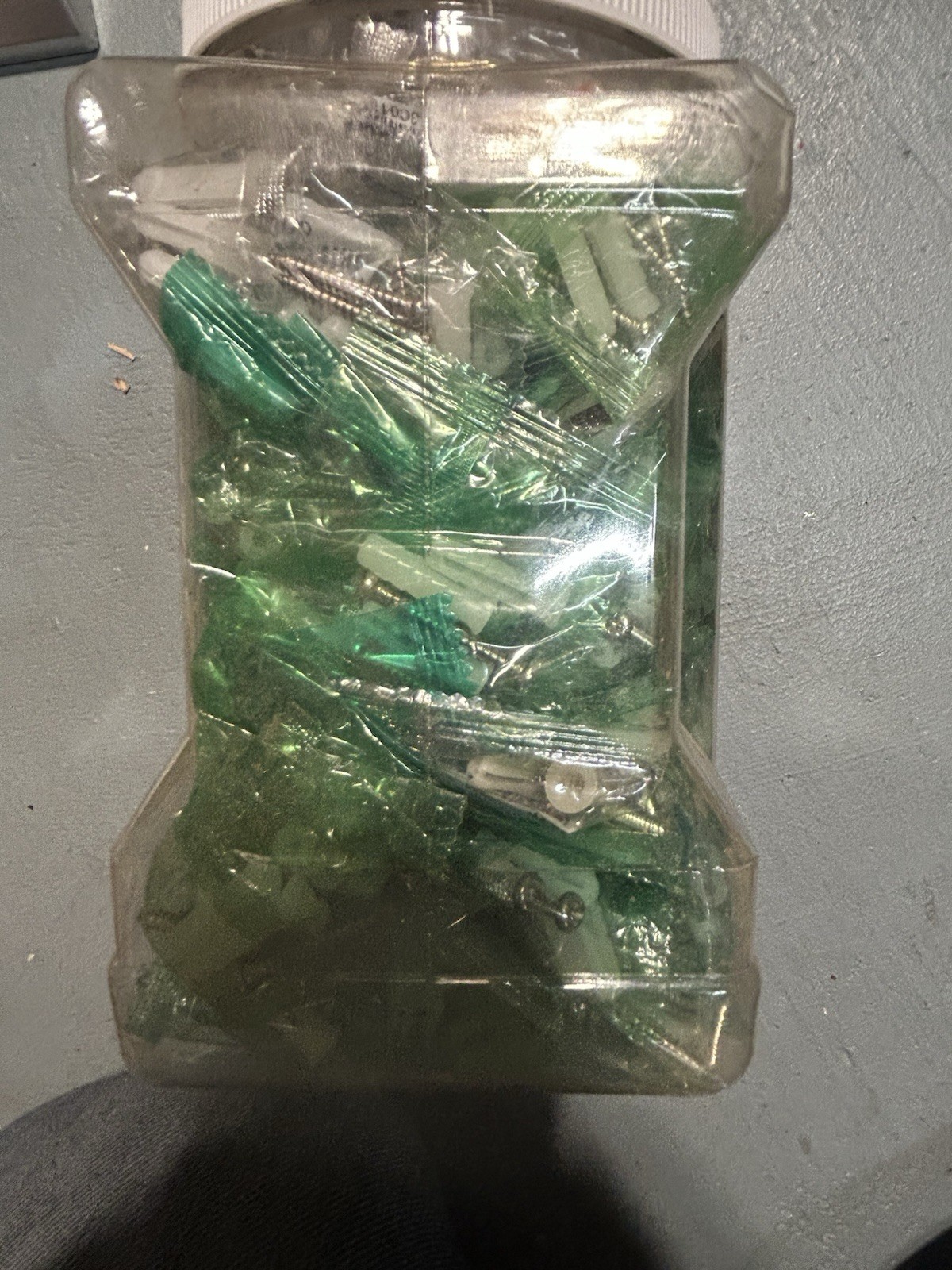 3 ++ Pounds Of Stainless Steel Screws and Plastic Wall Anchors
