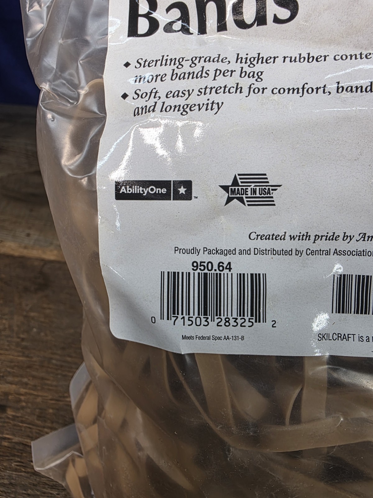 3 Pounds of Rubber Bands