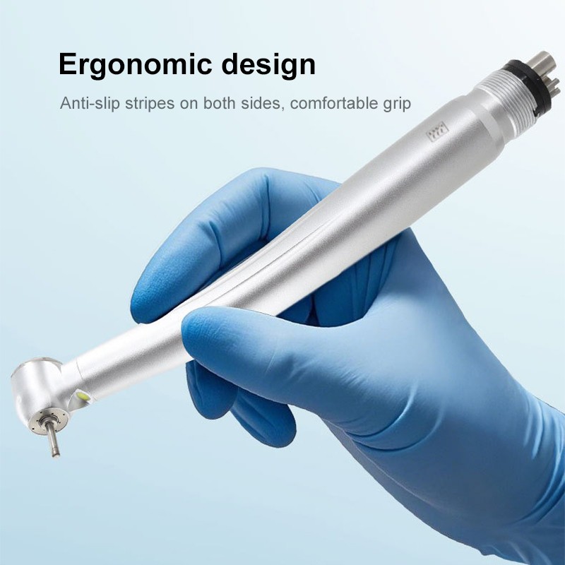 Dental High Speed LED Handpiece Anti-Suction Autoclavable 135°C 320000-400000rpm