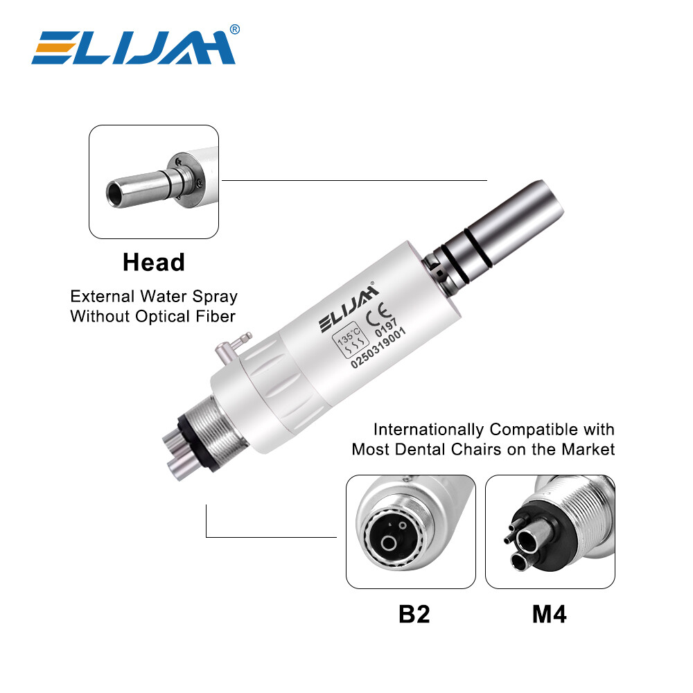 B2/M4 Dental High/Low Speed Handpiece Kits LED Straight Contra Angle Micromotor