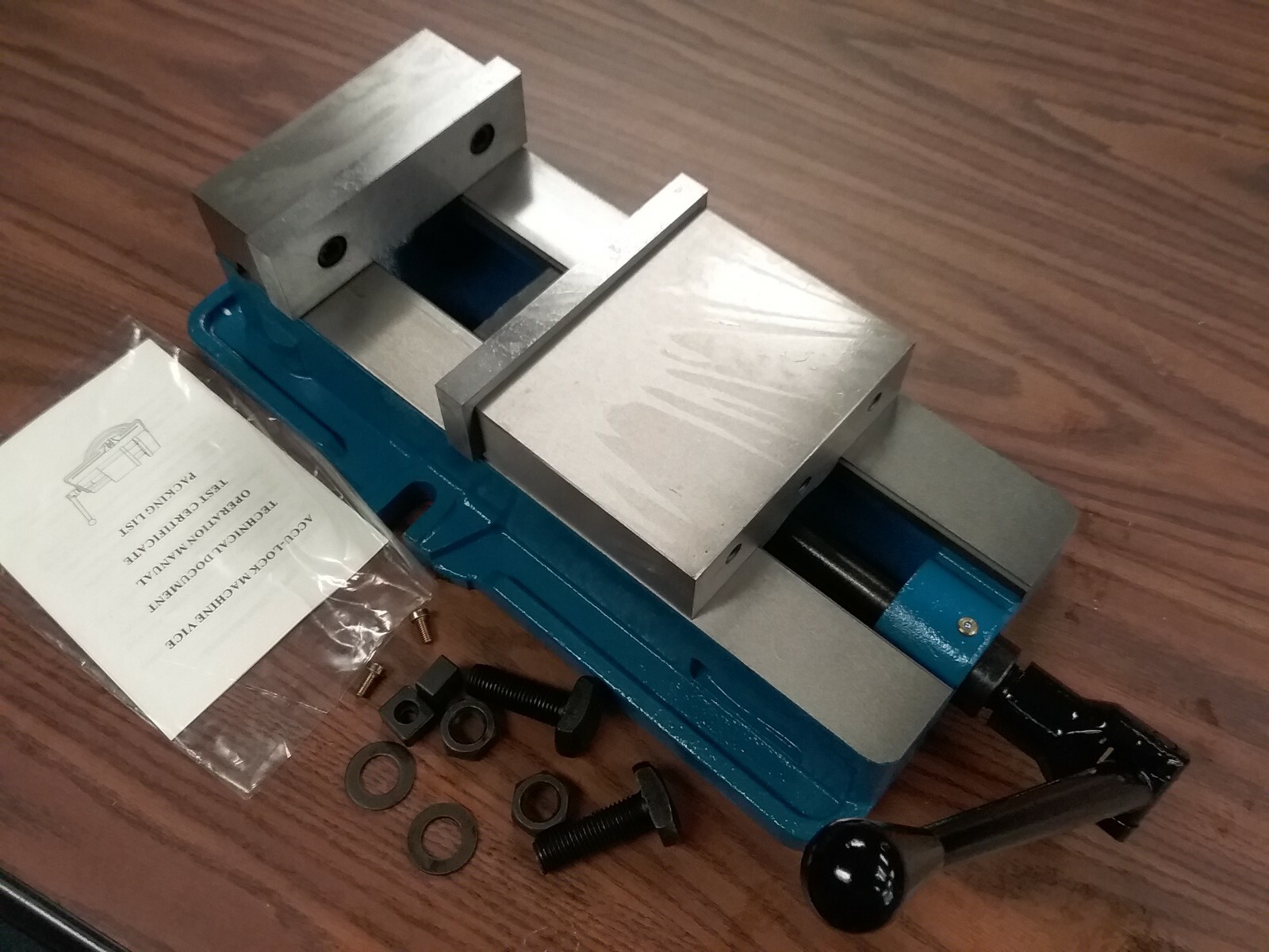 6″ ANG-LOCK MILLING MACHINE VISE 7-3/4″ X-large opening 850-006L free ship USA