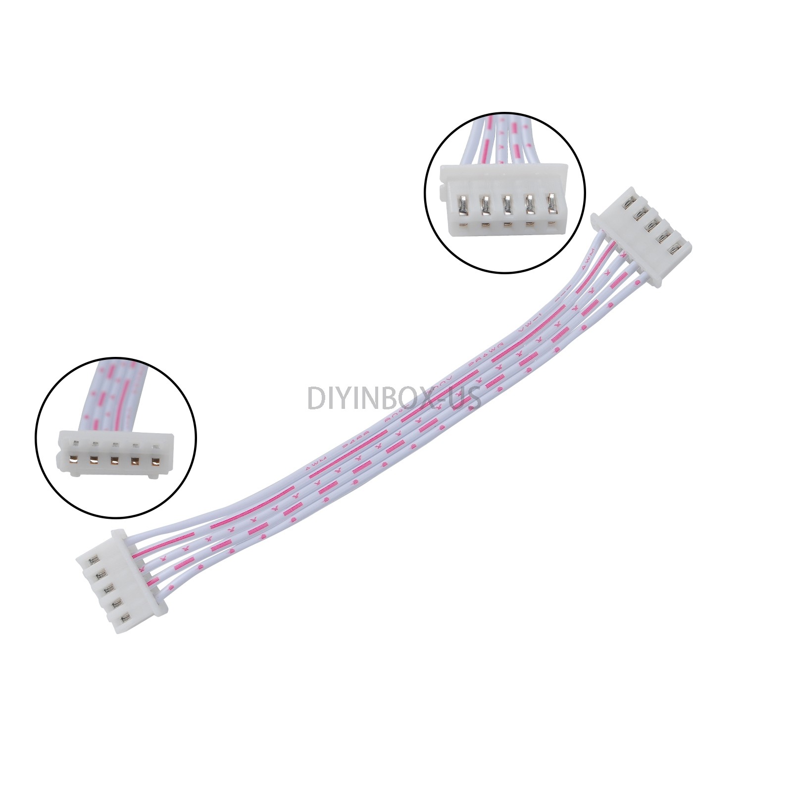 JST-XH2.54mm Pitch Connector Cable 2/3/4/5/6/7/8/9/10/11/12 Pin Female to Female