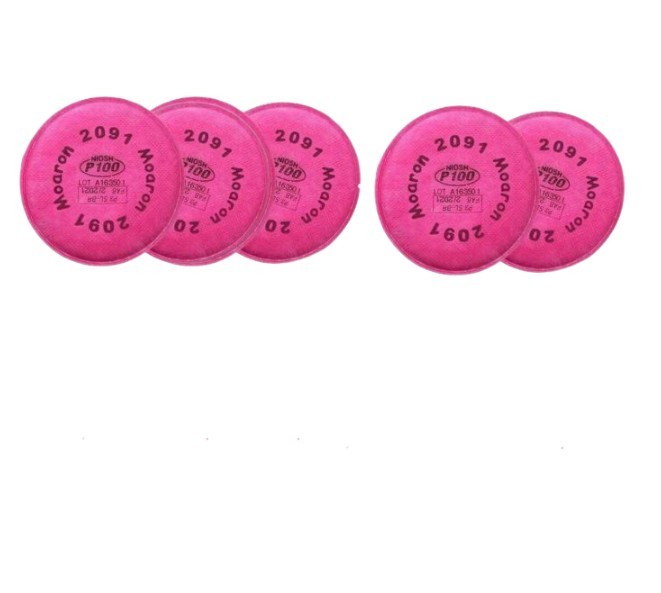 2091 P100 Particulate Filters 5000, 6000, 7000 and FF-400 Series 10-100PCS
