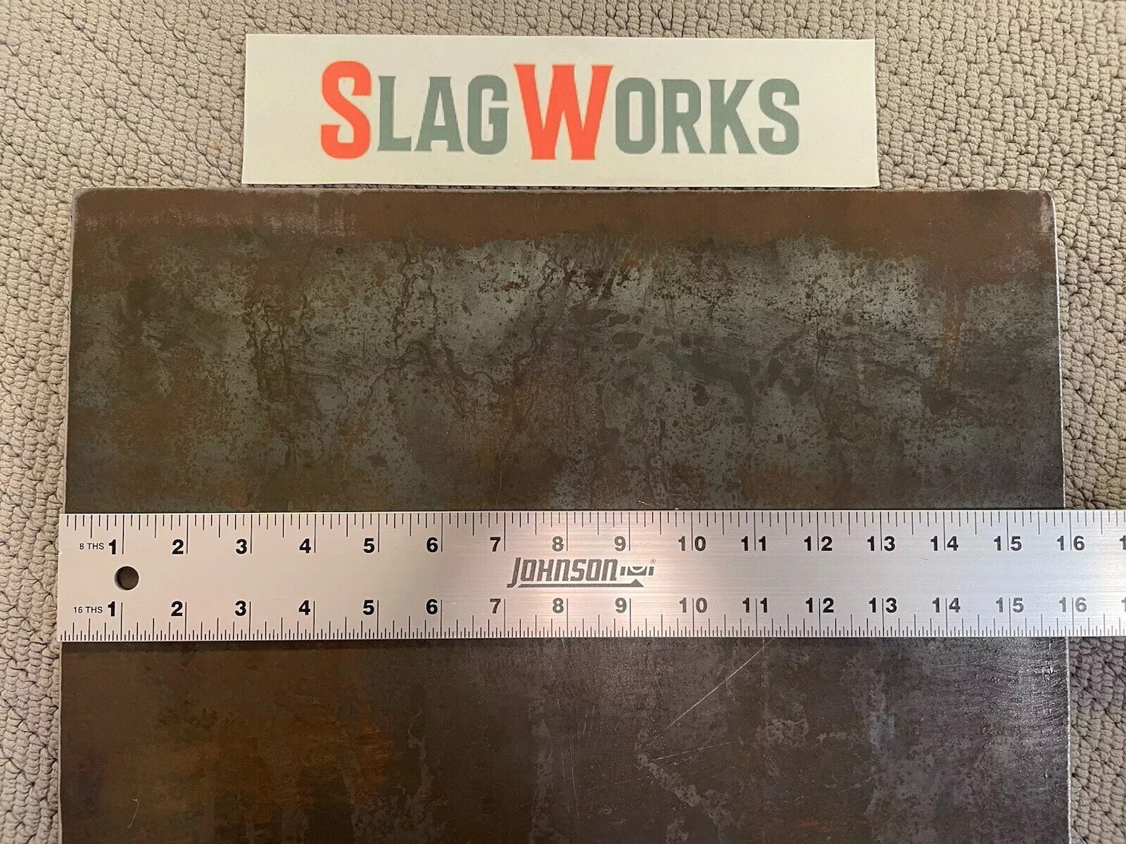 3/8x10x16 inch steel plate 10”x16” A36 Hot Roll Flat .375″ Thick