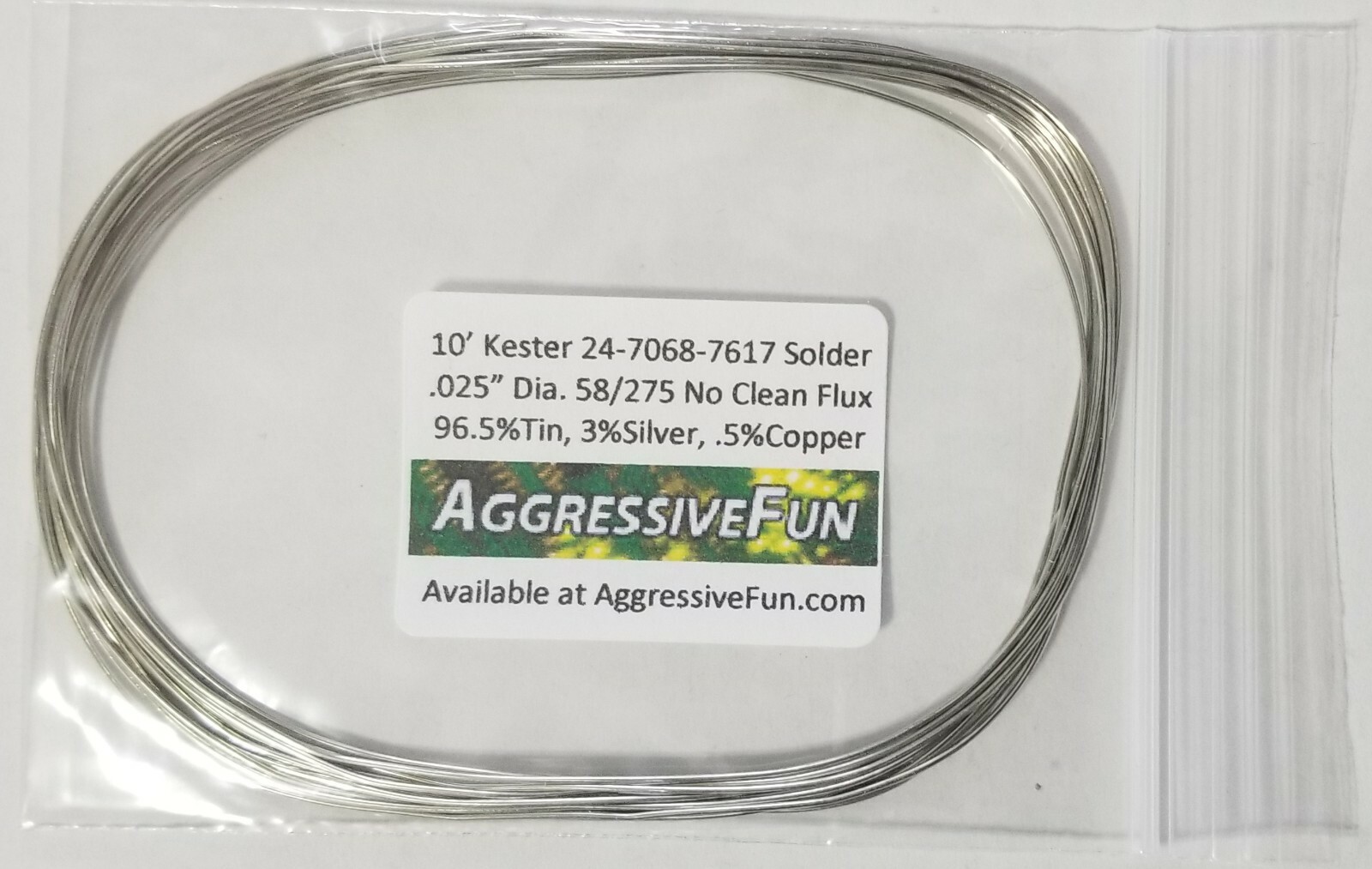 My Favorite Kester Solder 5 Types .010″(.25mm) to.025 “(.64mm) SAC305 63/37 Tin