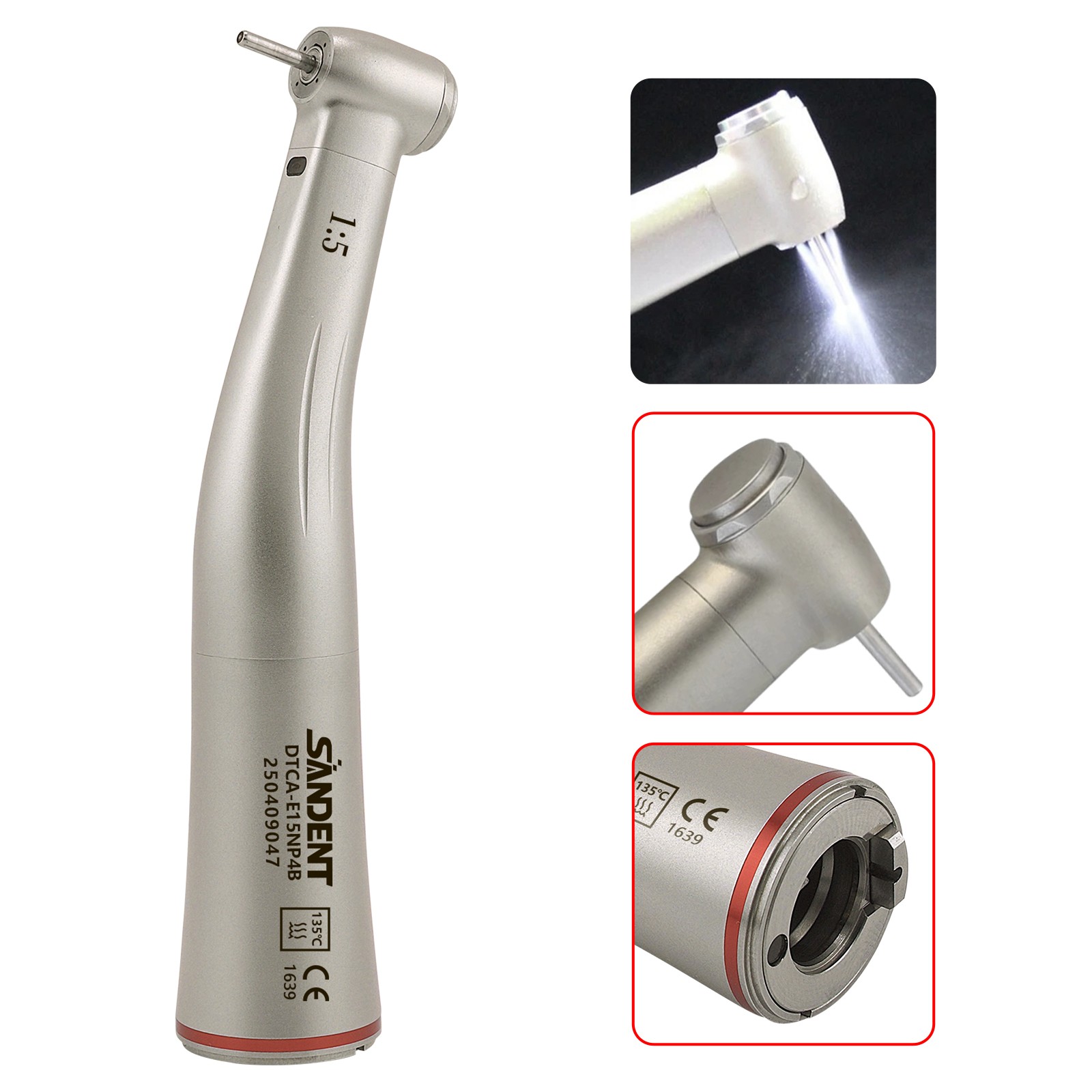 10*NSK Style Dental High Speed Turbine Handpiece with Quick Coupler Swivel 4Hole