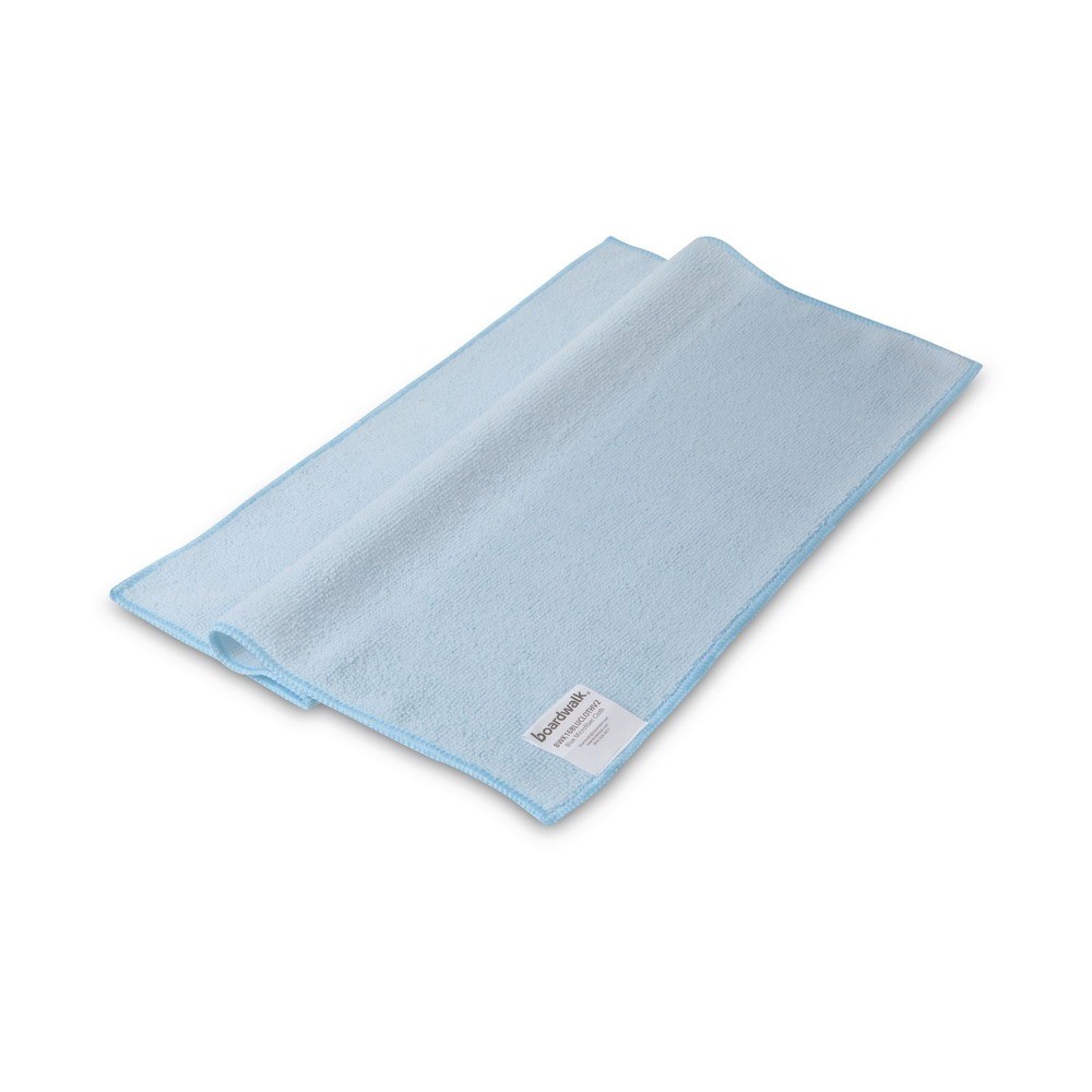 Boardwalk 16BLUCLOTHV2 16 in. x 16 in. Microfiber Cloths – Blue (24/Pack) New