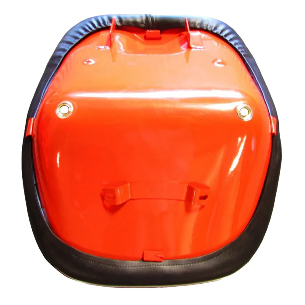 71984 Fits Kubota Seat Assembly Black/Orange Seat Assembly Orange Metal/Black