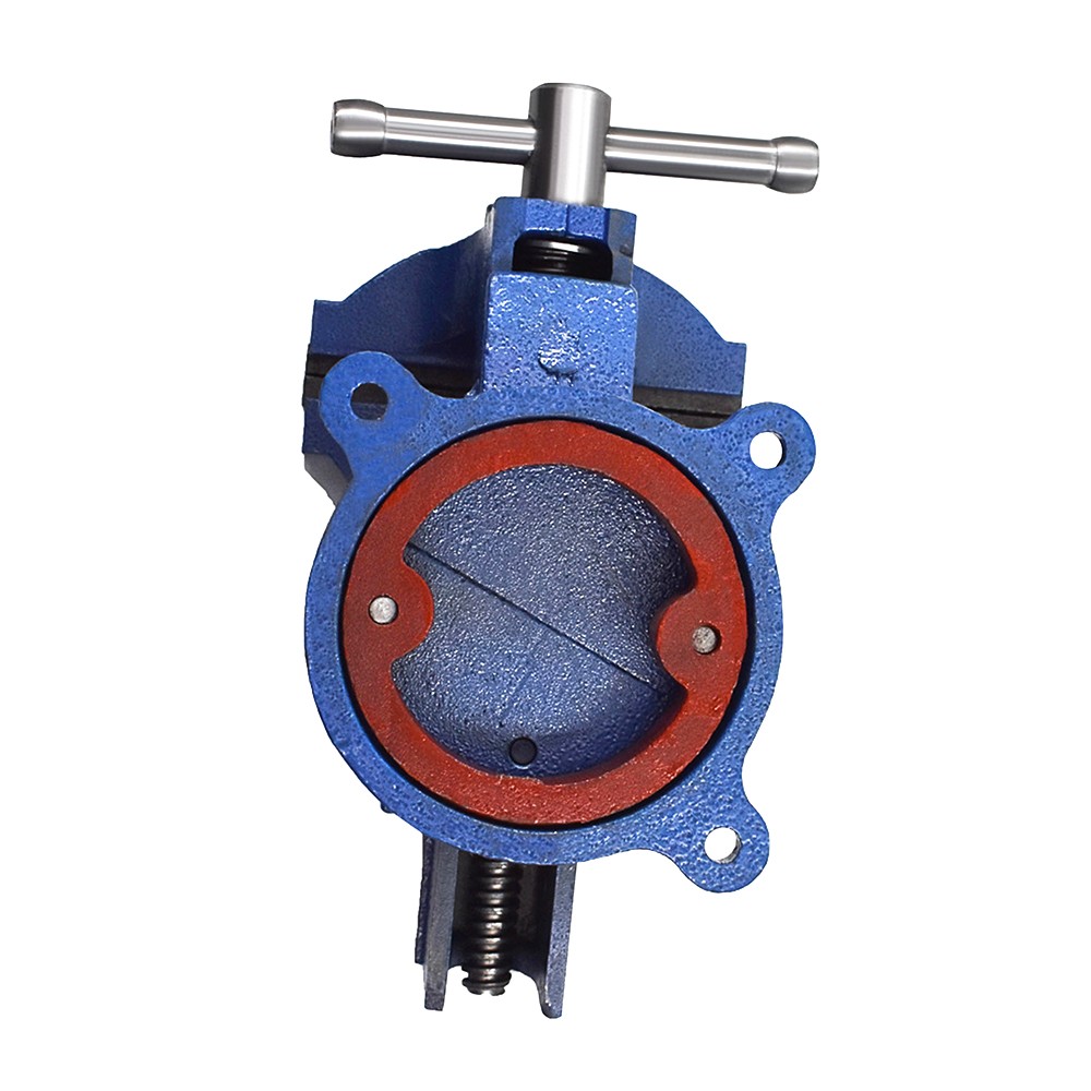 6″ Mechanic Bench Vise Table Top Clamp Press Locking Swivel Base Heavy Duty