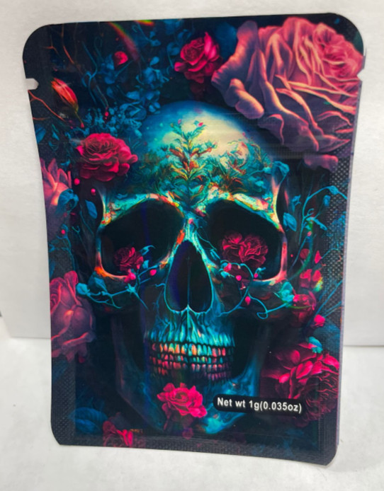 500pcs 1-Gram Mylar Bags – Smell Proof | Resealable Zip Pouches | Mixed Designs