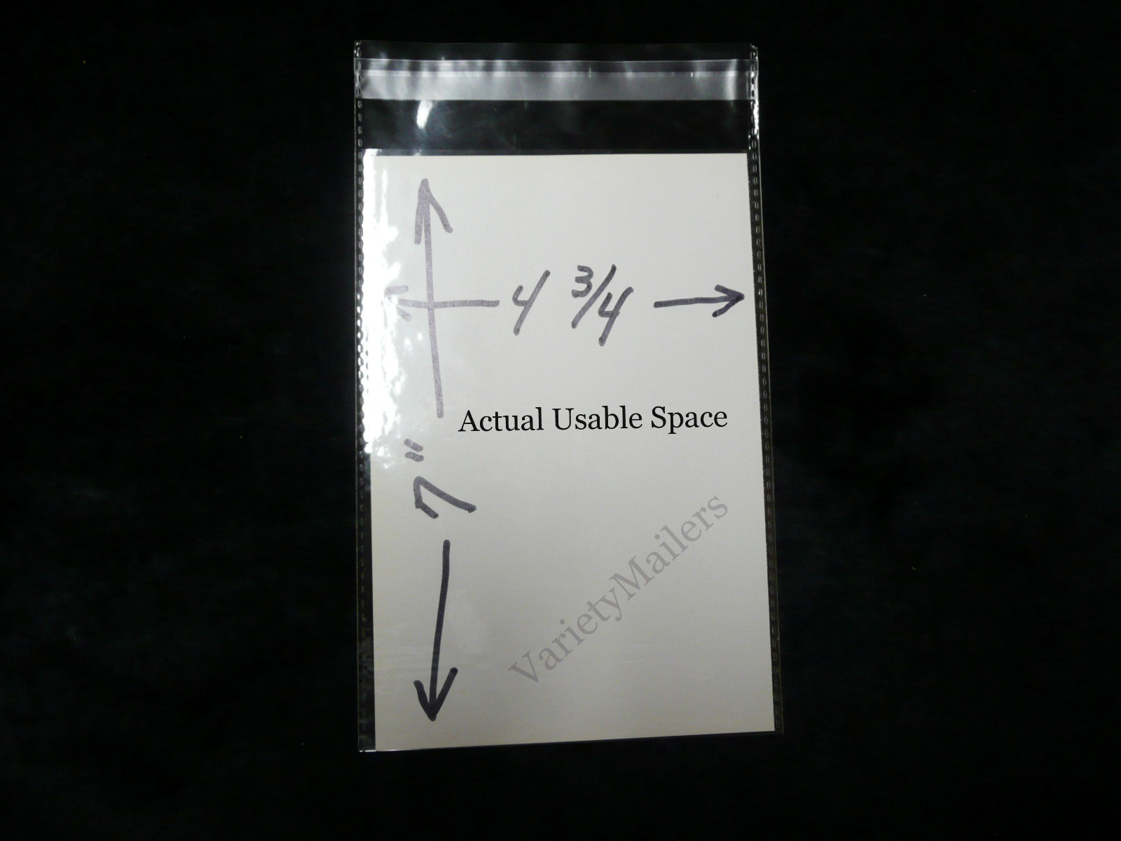 100 Cello Merchandise Bags 5”x 7” Clear 1.5 Mil Small Reclosable Bags 5×7