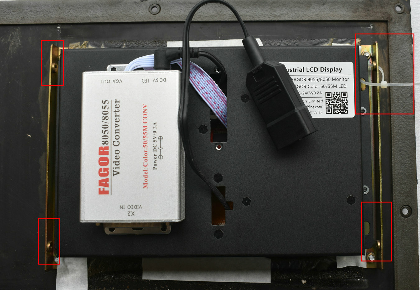 8 in LCD Screen For FAGOR 8055/B-M 8050/B-M FSB3-8055 MON.50/55M 9″ CRT Monitor