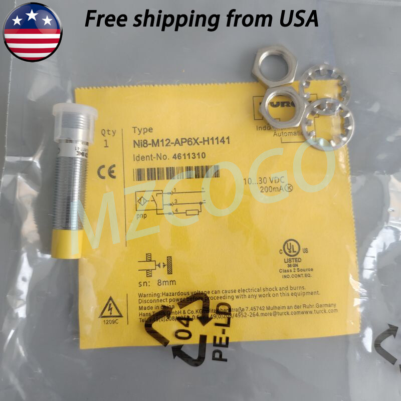 Brand New For TURCK Ni8-M12-AP6X-H1141 Proximity Switch sensor Shipped from USA