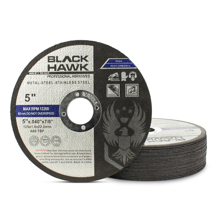 100 Pack 5″x.040″x7/8″ Cut-off Wheel – Metal & Stainless Steel Cutting Discs