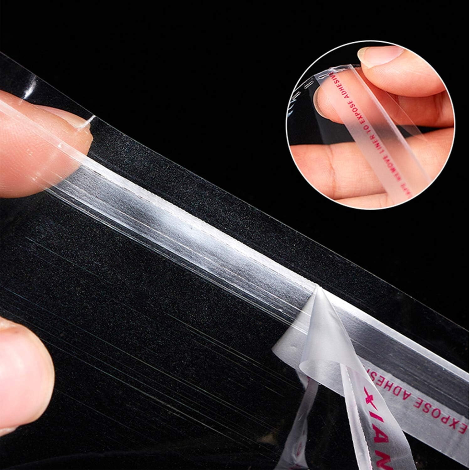 100PCS 4″ x 6″ Clear Resealable Self Adhesive Cello Tape OPP Poly Plastic Bags