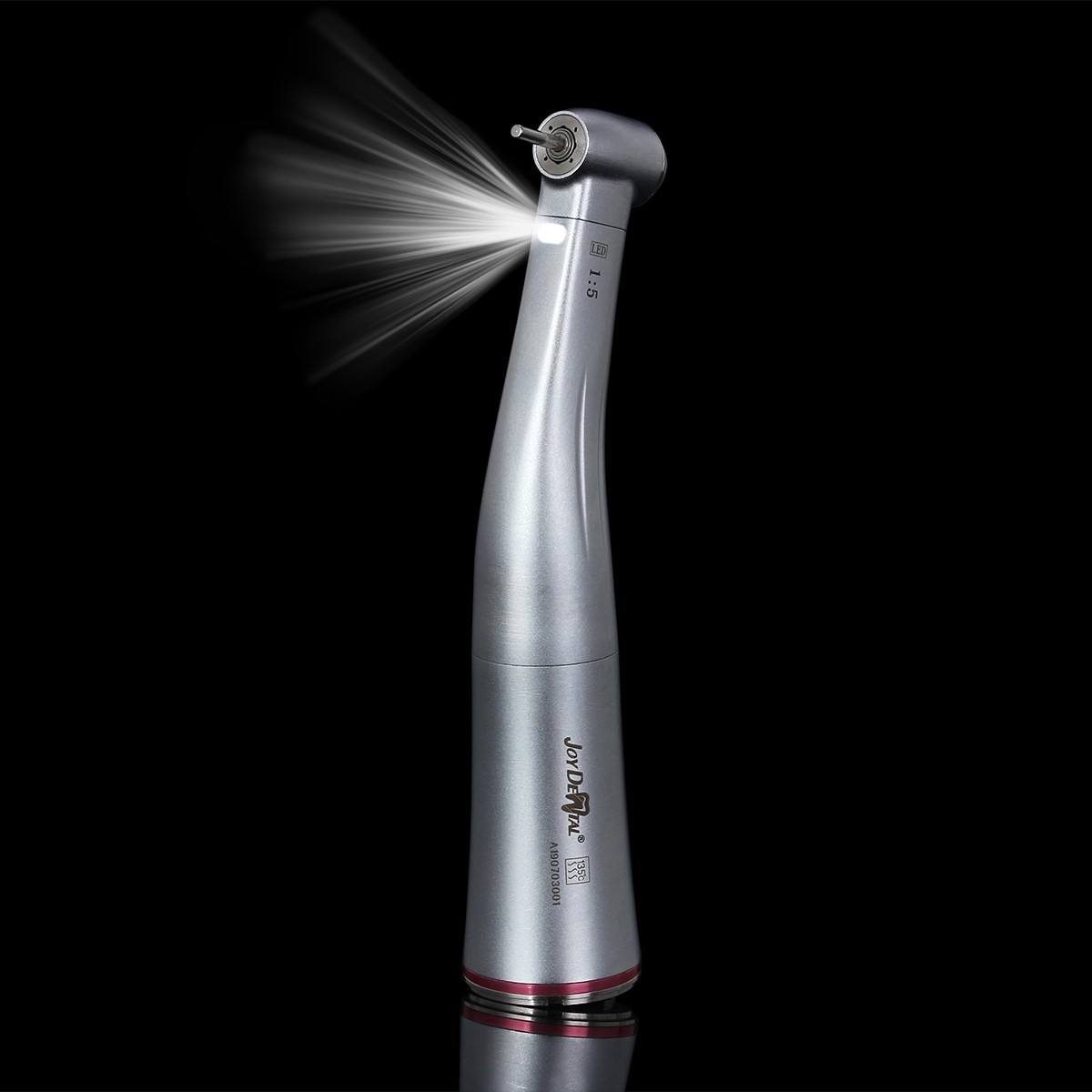 10x Dental 1:5 Fiber Optic Contra Angle Increase Internal 4 Spray LED Handpiece