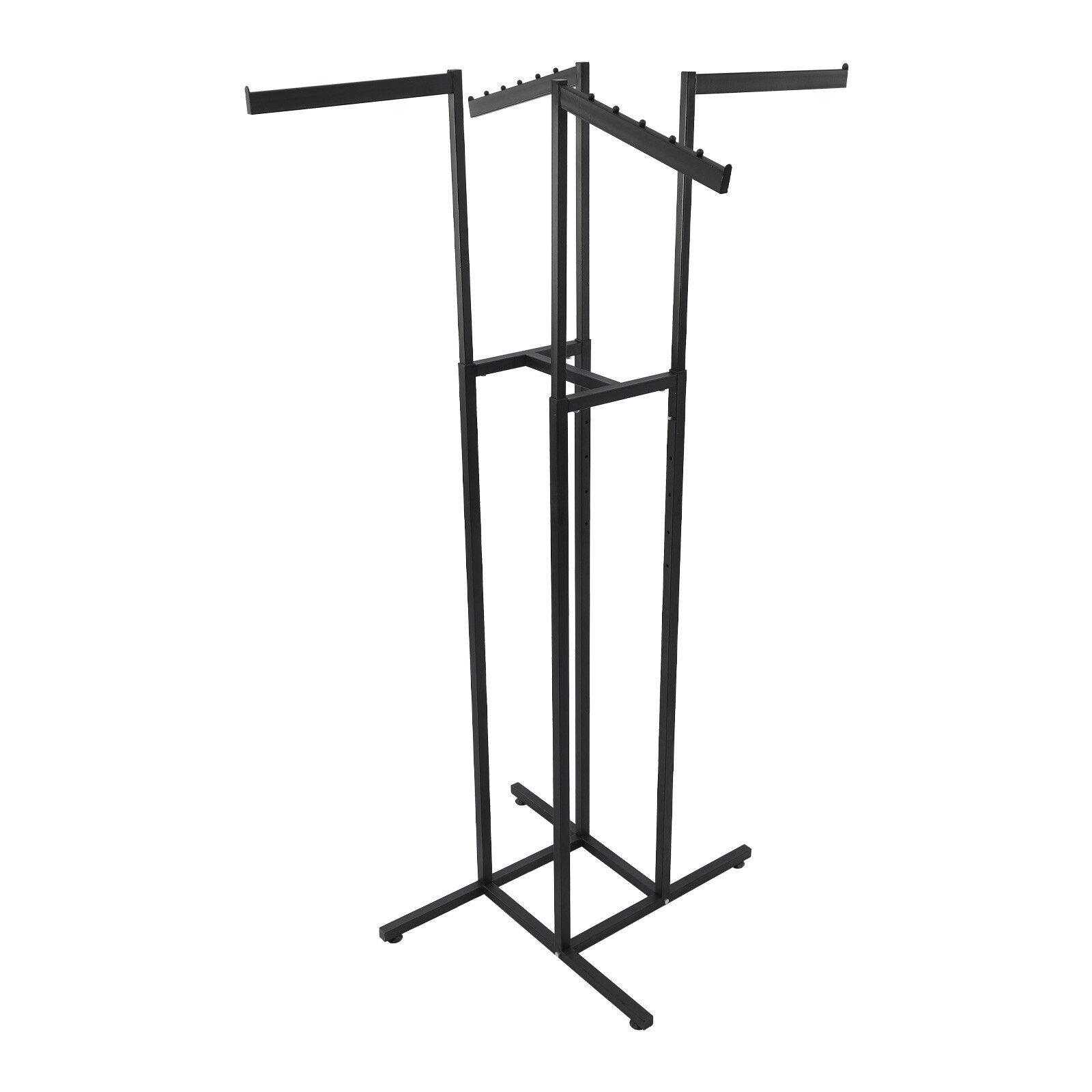 4-Way Adjustable Clothing Rack Clothing Display Rack Clothing Store Clothes Rack