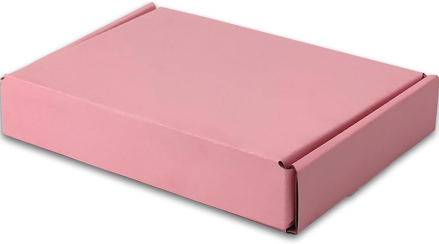 Pink Corrugated Shipping Boxes 7x5x1 – Pack of 100
