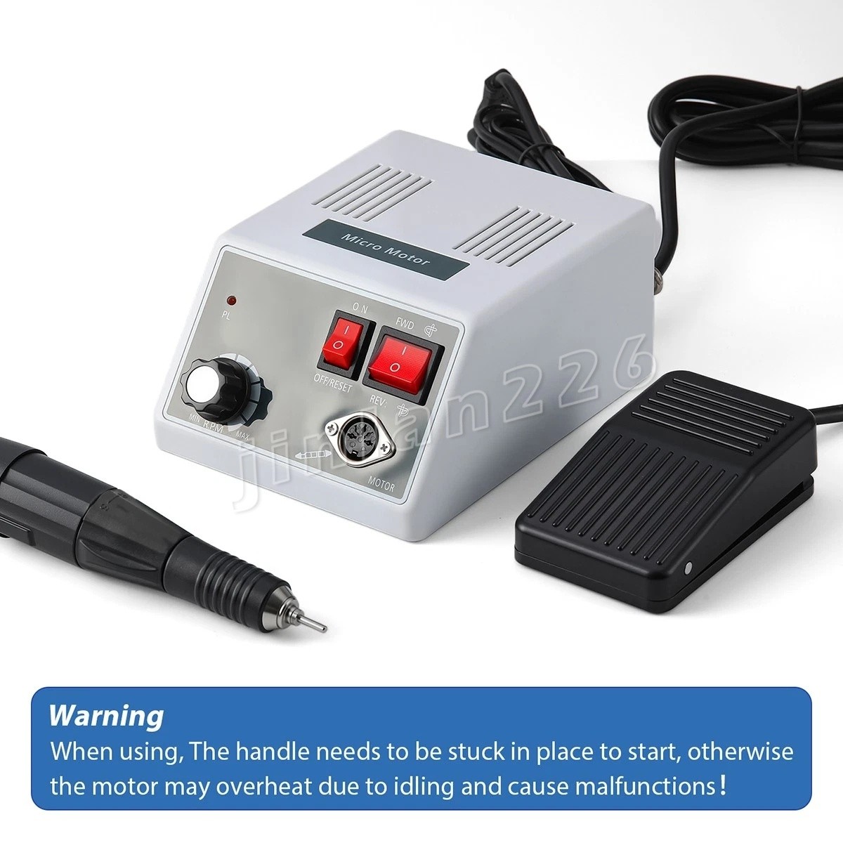 Dental Lab Marathon Electric Micromotor Polishing Unit + 35K rpm Motor Handpiece