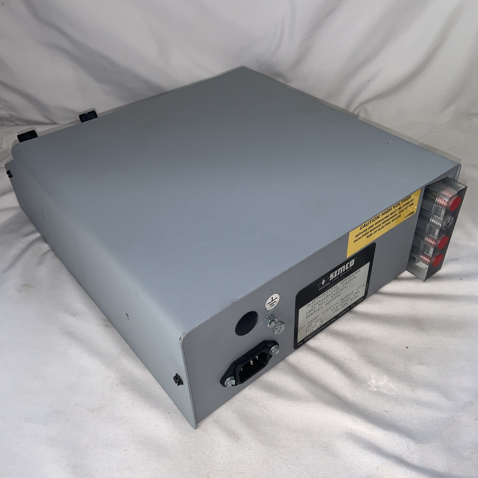 SIMCO CHARGEMASTER Electrostatic Generator CH25-N/CH25-P 230VAC 50/60HZ (2)