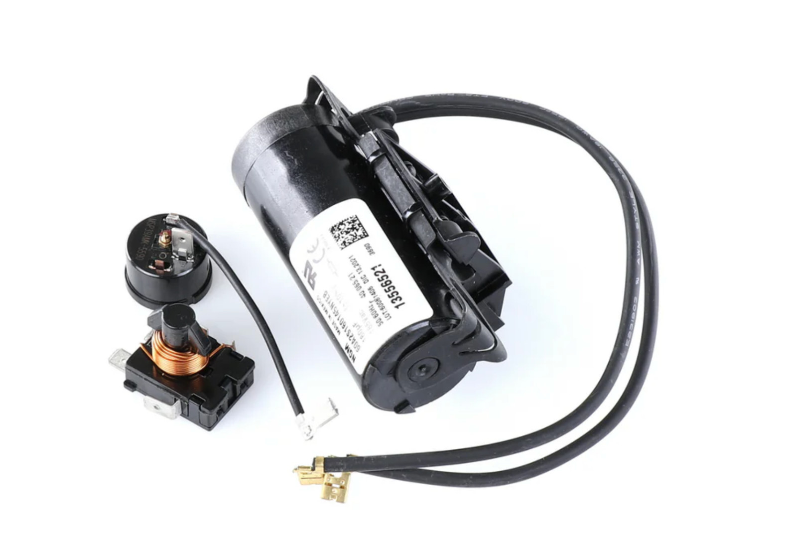 True 986825 Start Component Kit, 160μF, 165VAC, 50/60Hz, EMI70UER, 957219/957224