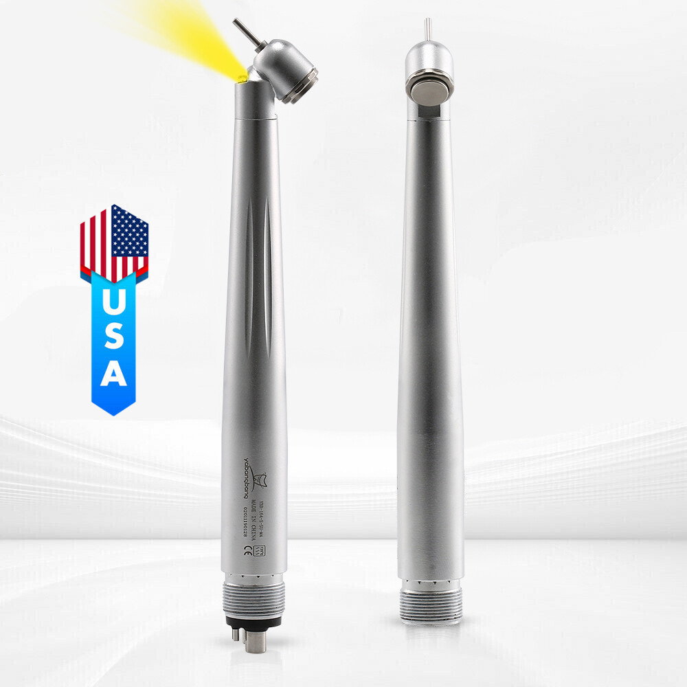 NSK Style Turbina Dental Handpiece High Speed PANA-MAX Turbine 45° LED 4/2Hole