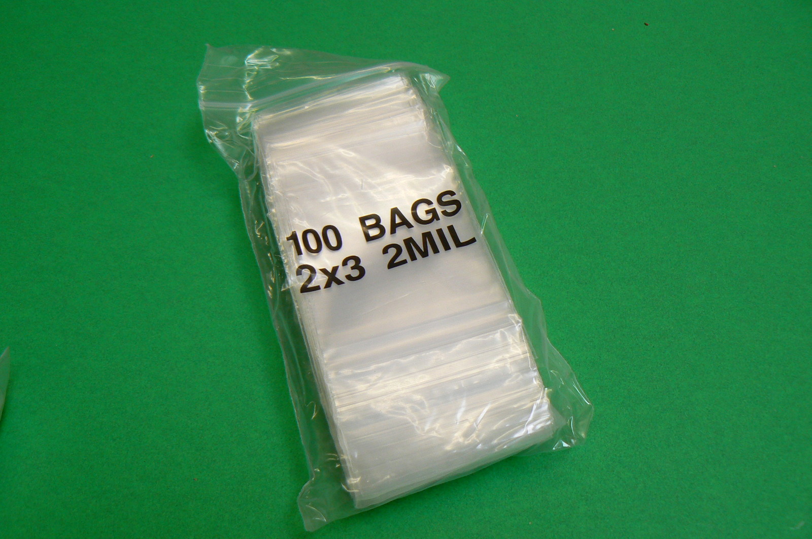 5000 Zip Seal Lock Bags 2×3 Clear 2mil Reclosable Baggies 2″ x 3″ Bulk 5,000