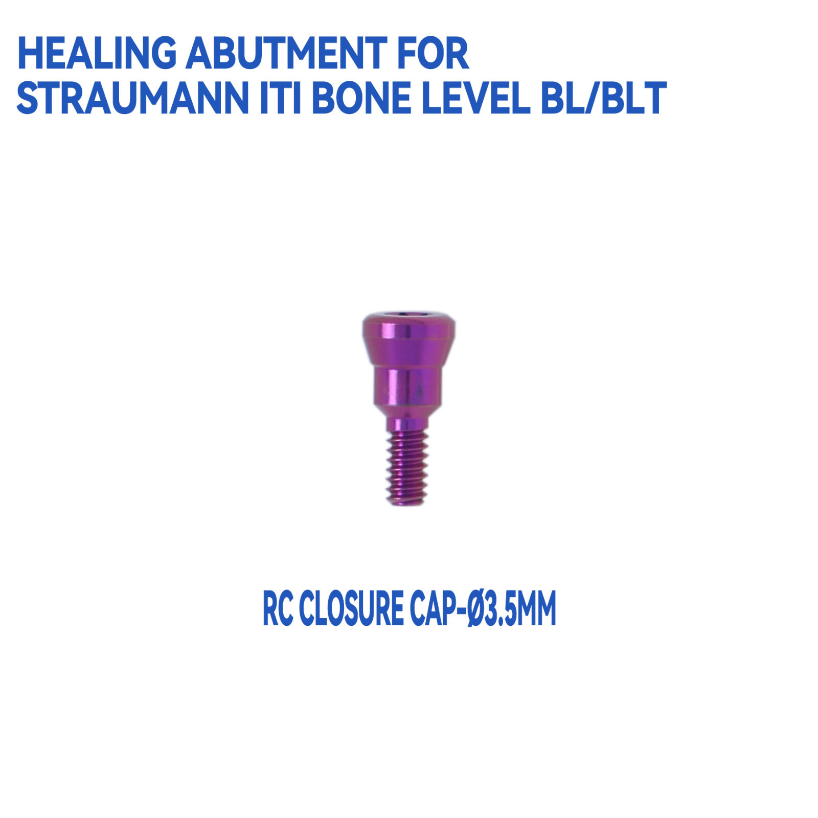 Dental Healing Abutments NC/RC Cover Screw Healing for Straumann BL/BLT