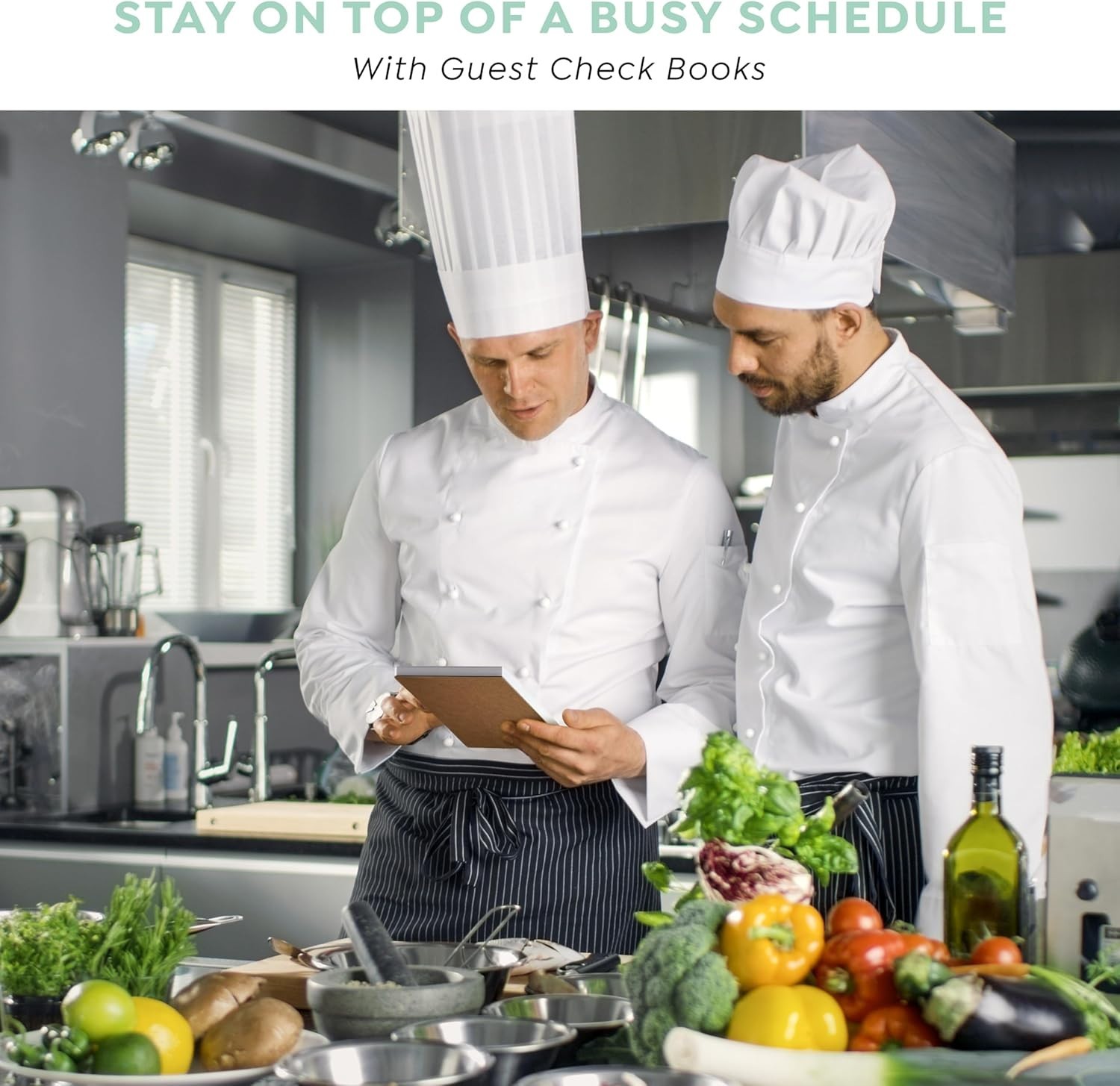 Guest Check Books Guest Checks for Servers, Server Note Pads, Waitress booklets