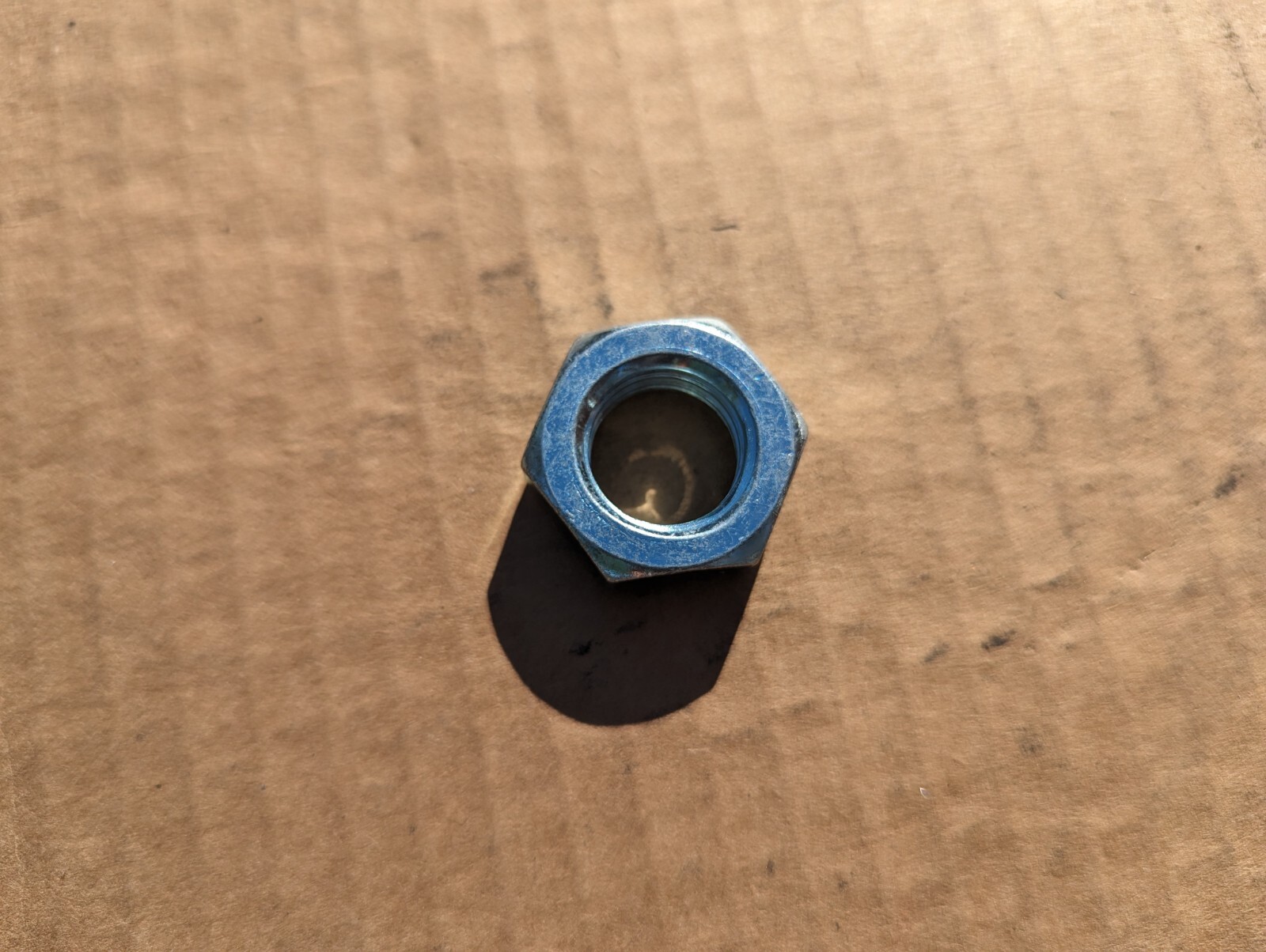 100+ 11.3 Pounds of 3/4-10 Hex Nuts Thin Zinc Plated Steel (GNCC)