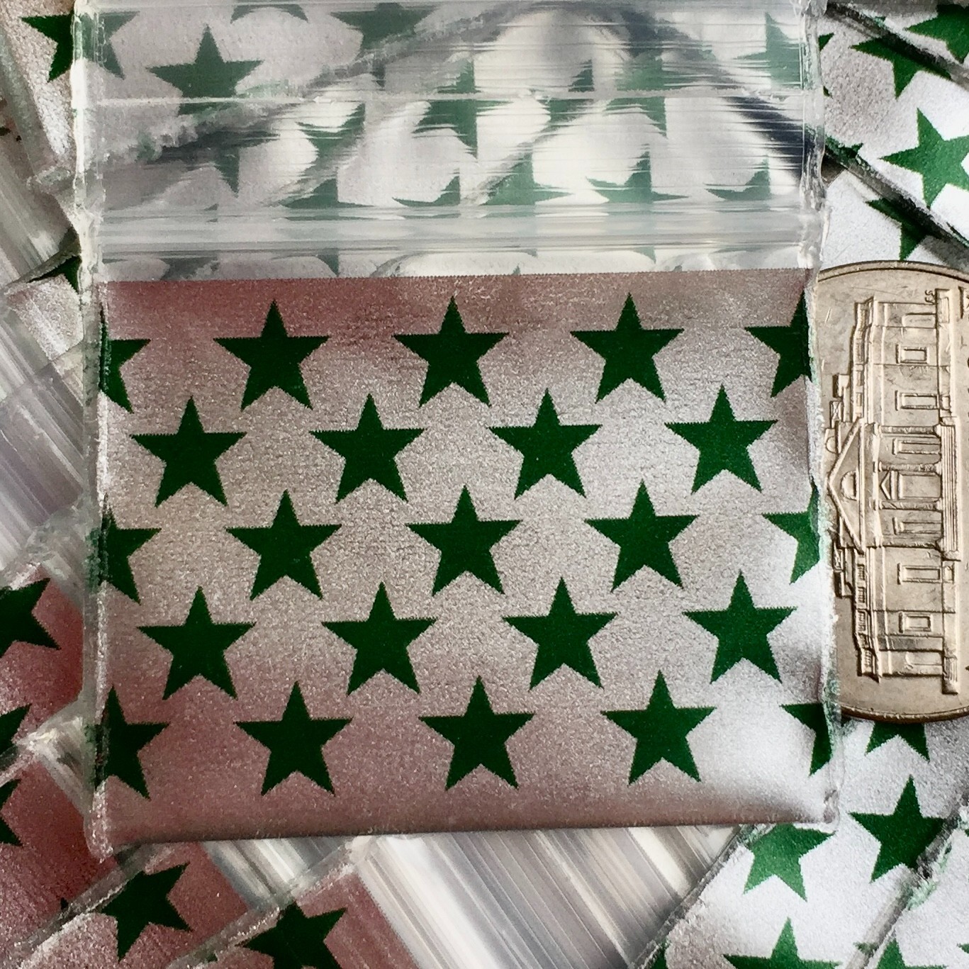 BaggiesSince1987 – 12510 Design ZipBags 1000PCS METALLIC 30 DSN MIX, READ DETAIL