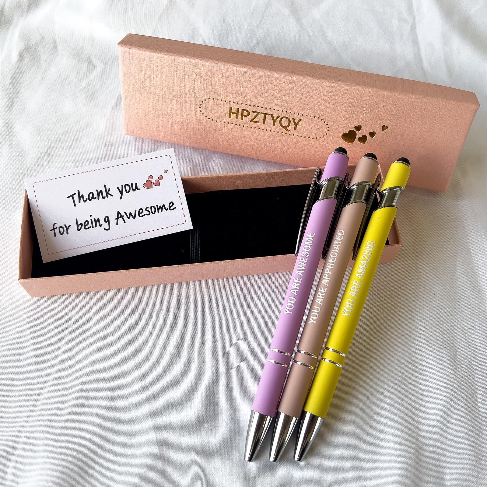3Pcs Fancy Pens for Women, Employee Appreciation Gifts, Thank You & Appreciat…