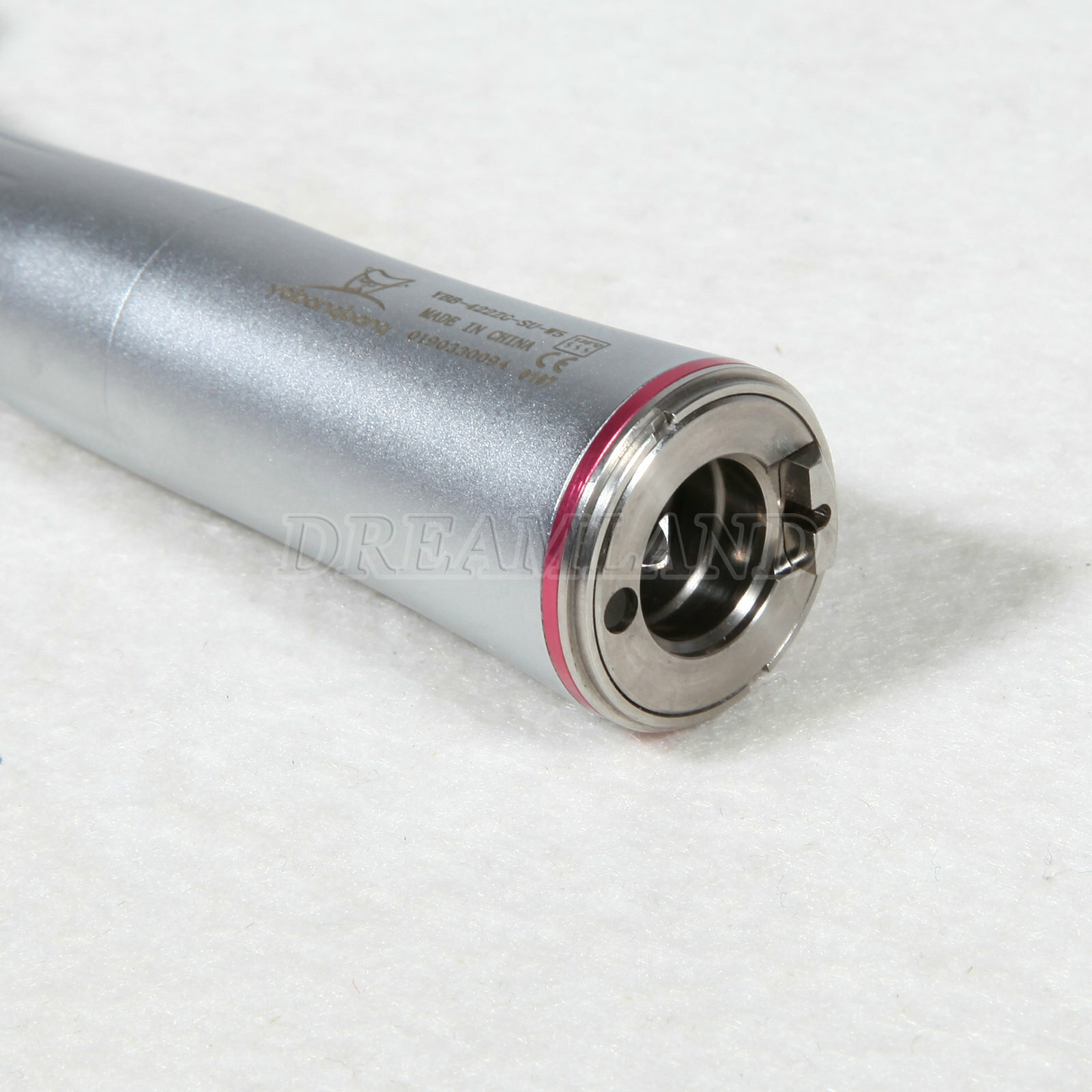 Dent 1:5 Fiber Optic LED Contra Angle Handpiece Red Ring Fit NSK KaV cz