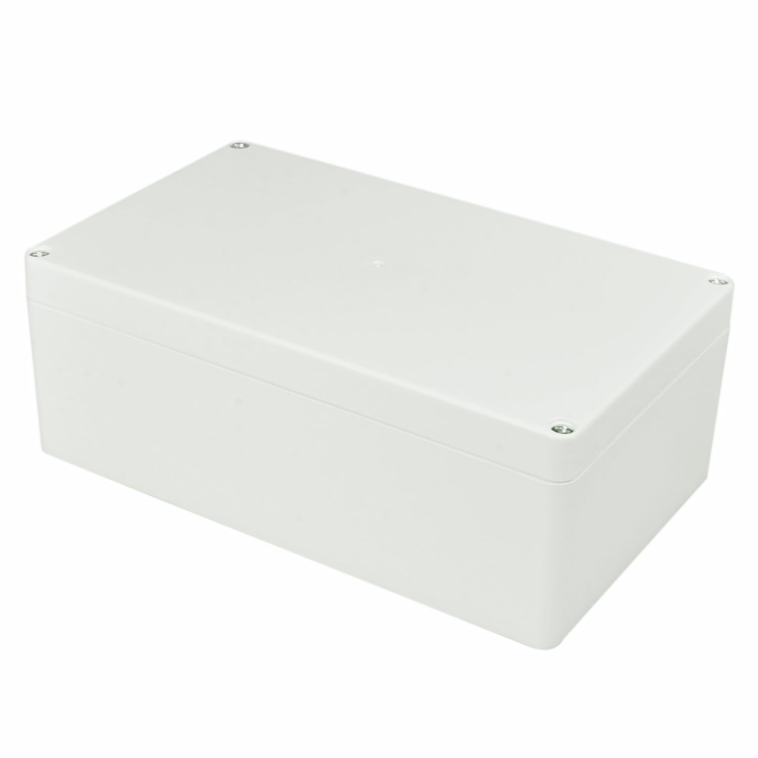 Sleek White Waterproof Junction Project Box – 7.87″x4.72″x2.95″ for Electronics