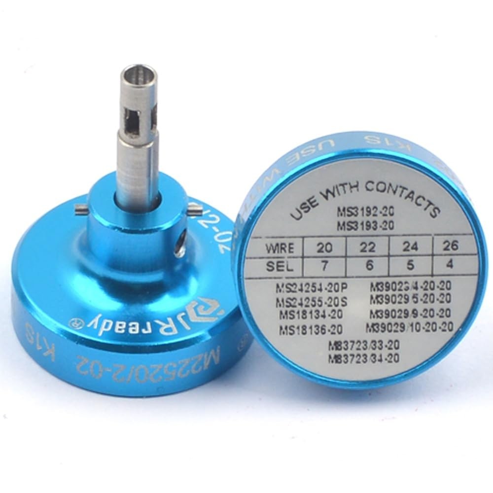 Positioner M22520/2-02 for MIL-Standard 20# Contacts & AS22520 Crimping Tool