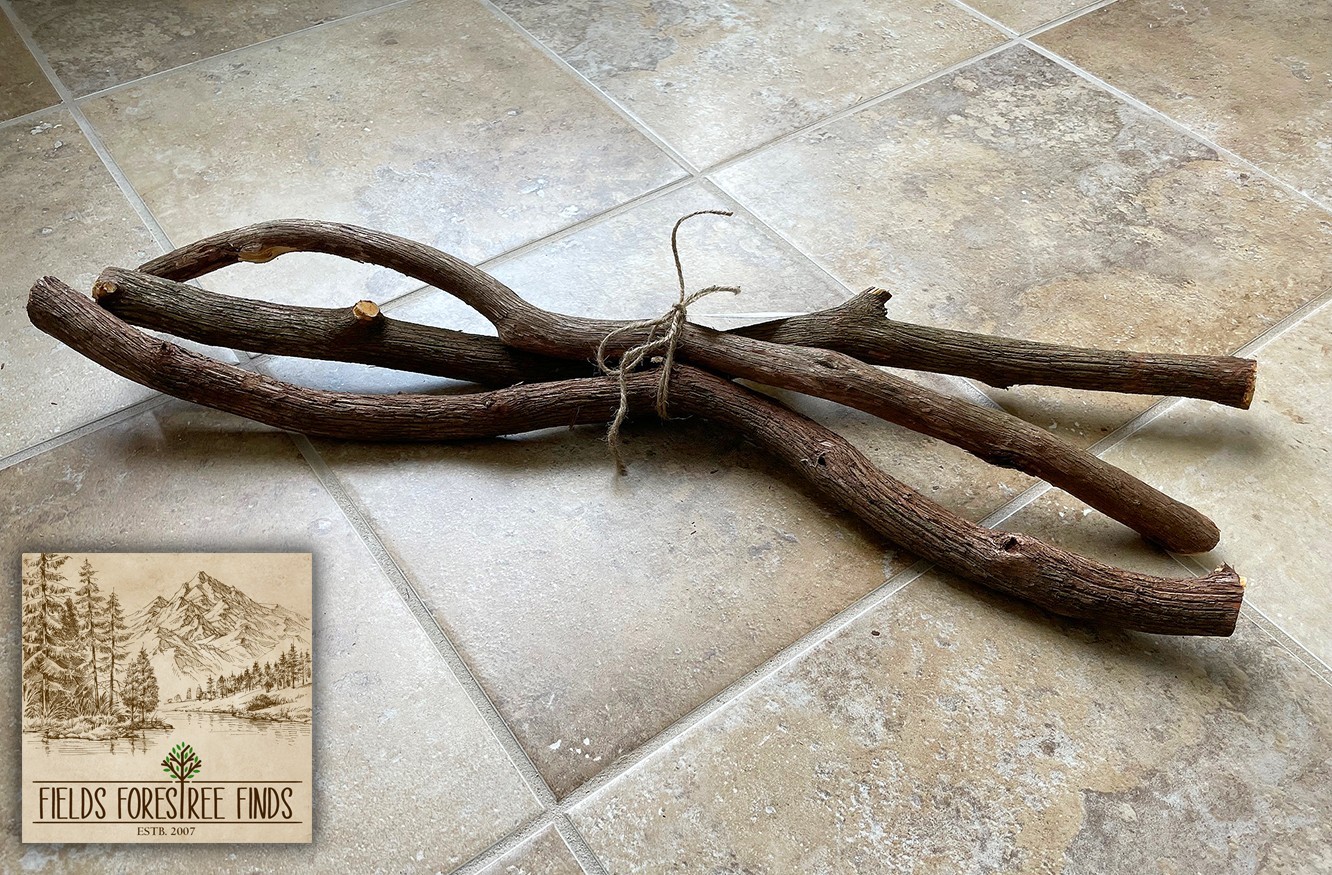 24″ NC Mountain Laurel Decorative Wood for Carving, Crafts, Wedding, Party Decor
