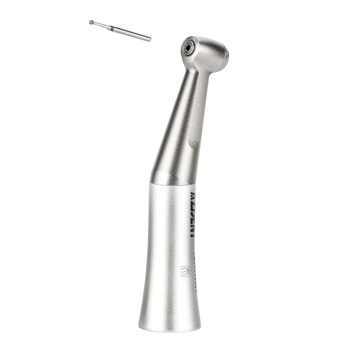 Dental 1:1 Push Button Slow Low Speed Contra Angle Handpiece fit FG 1.6mm Burs