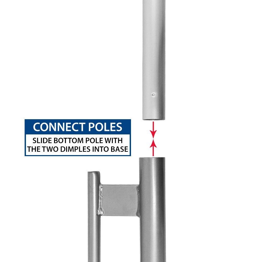 Yes! We Are Open Swooper Flutter Feather Advertising Open Flag & Pole Kit