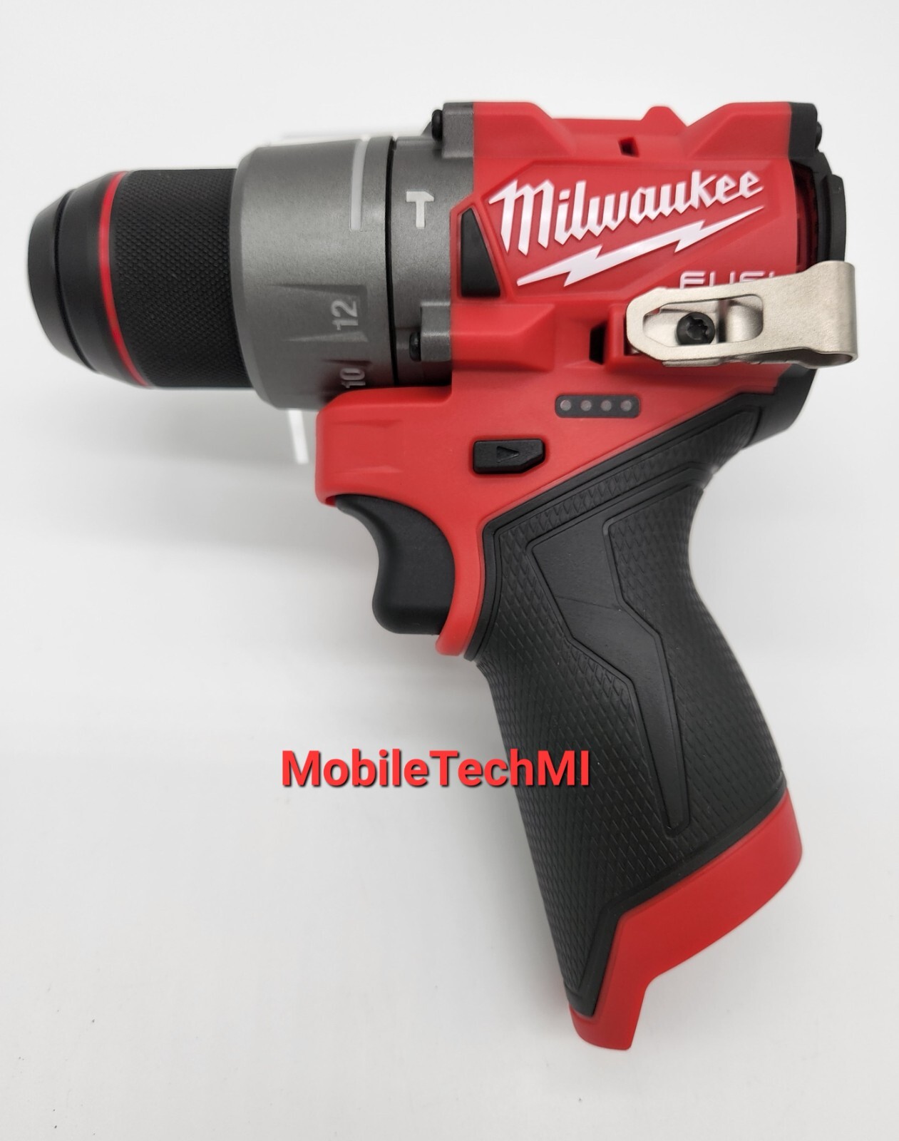 Milwaukee M12 FUEL 1/2″ Hammer Drill Driver GEN 3 3404-20 + FUEL 13″ Bag