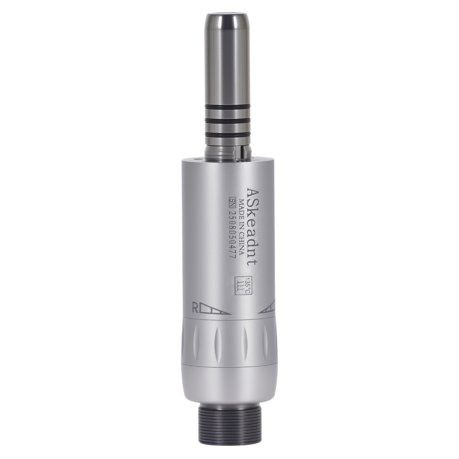 ASkeadnt Dental Slow Low Speed Air Motor Handpiece Internal Water Spray 2 Holes