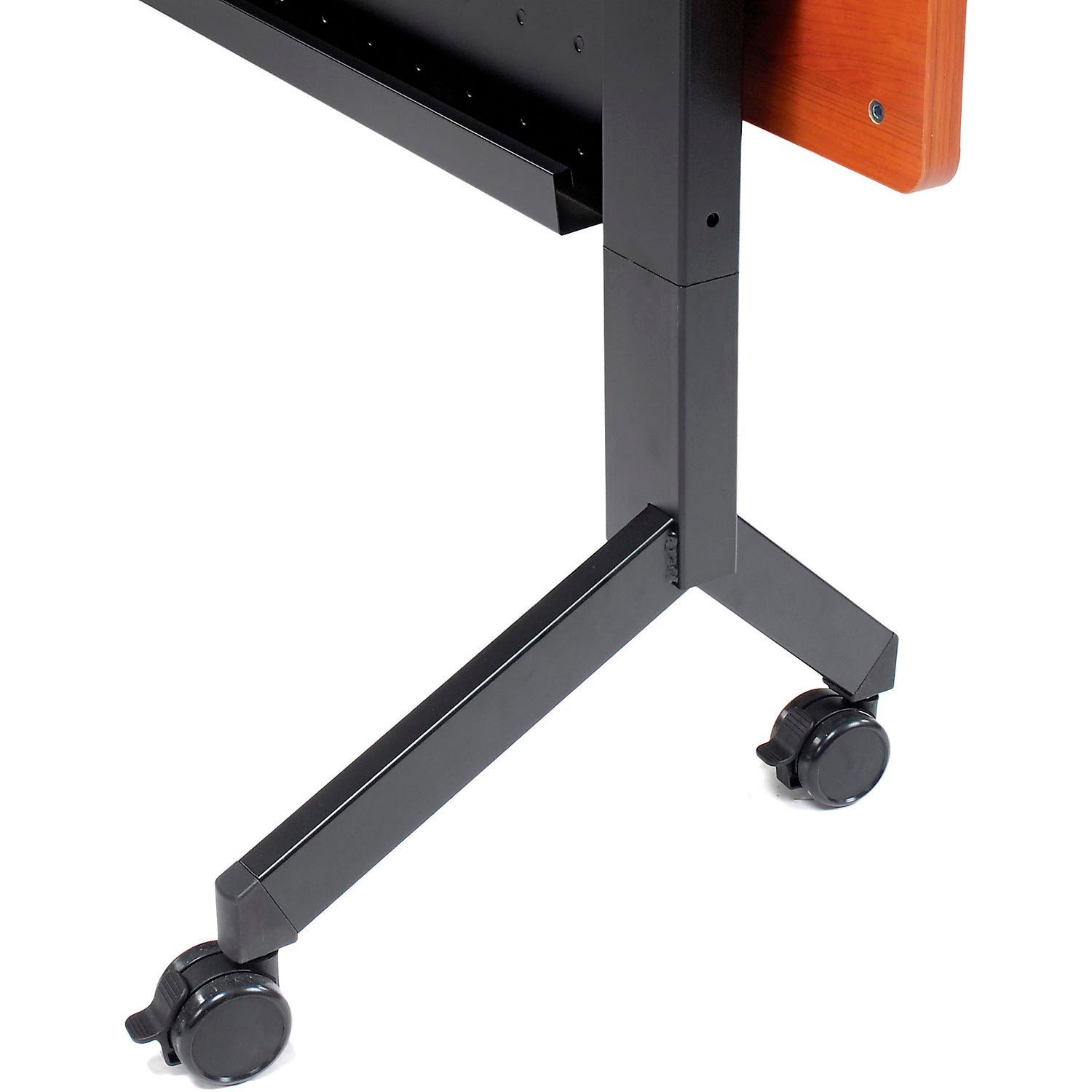 Global Industrial Flip-Top Training Table 60″ x 24″ Cherry