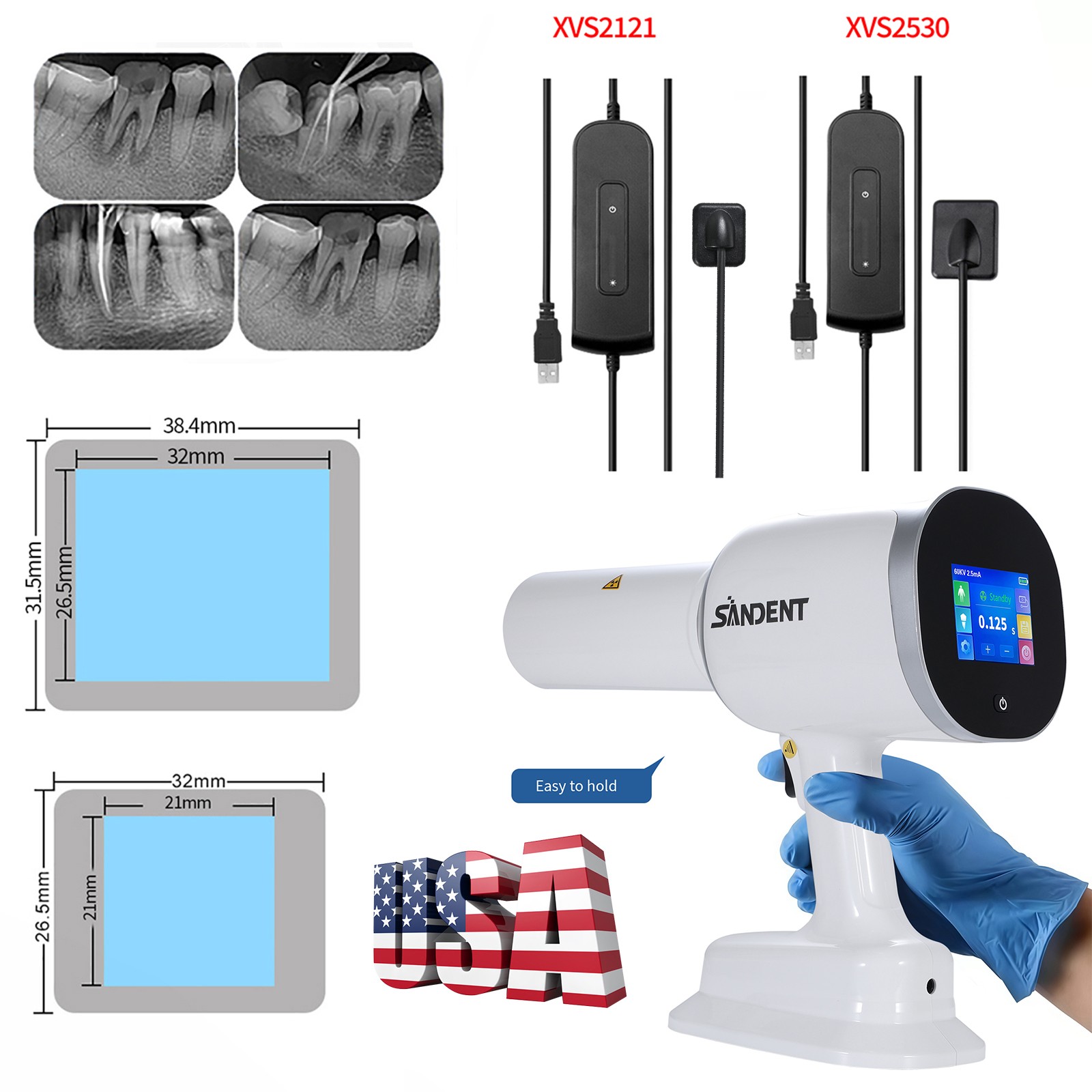 Dental X-Ray Positioner Digital Sensor Holder Sensor Positioning System 2.0