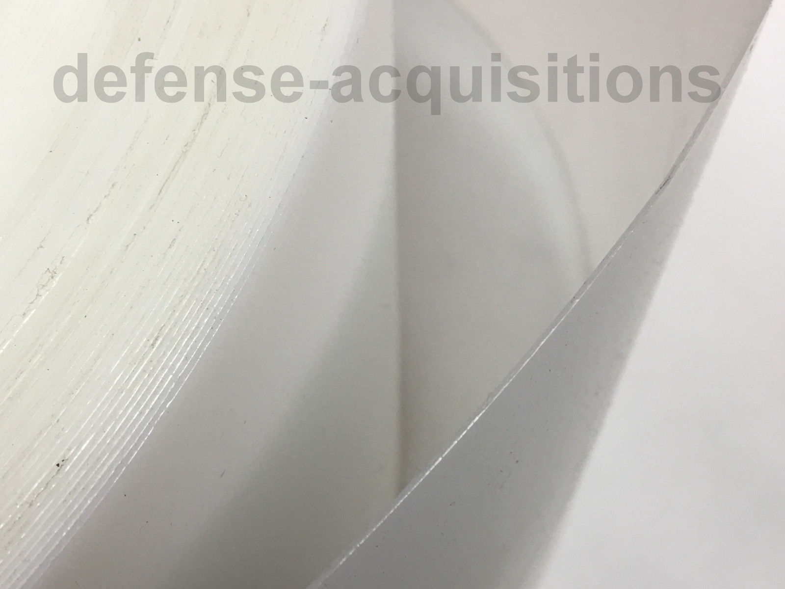 HDPE High Density Polyethylene Plastic Sheet .030″ x 9″ x By The Foot FLEXIBLE