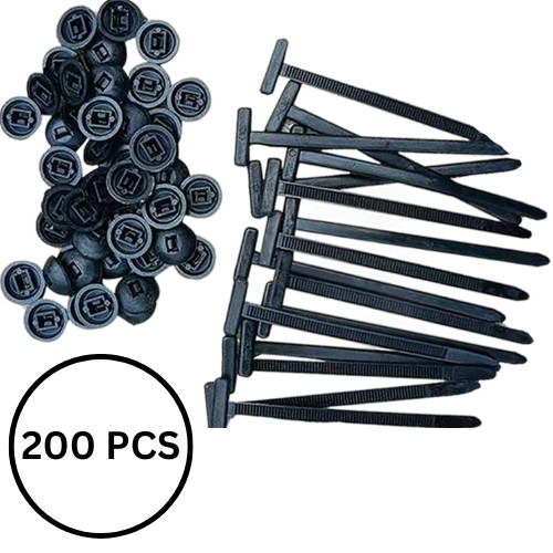 50/100/200/300Pcs Self Locking Nylon Zip Ties Heavy Duty Universal Cable Holder