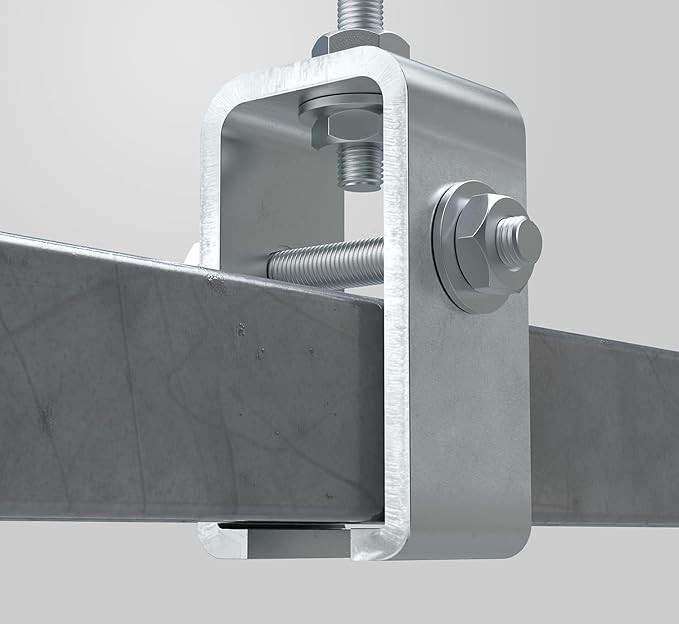 Channel Trolley Track Hanger Bracket Fits UNISTRUT HeavyDuty 15/8 In 4 PCS